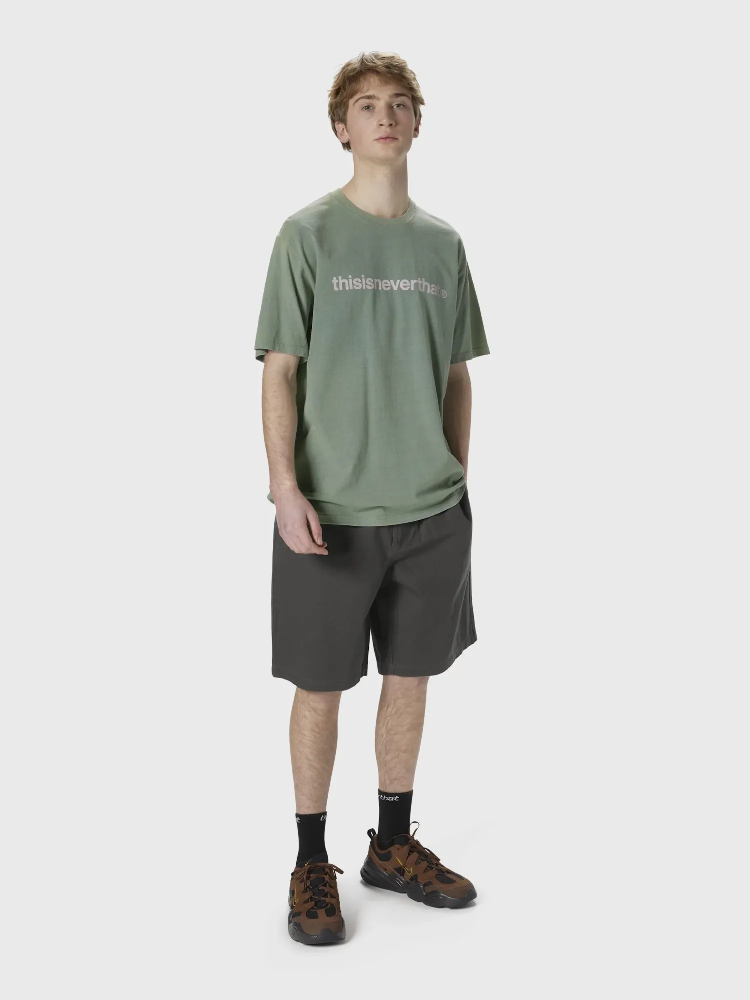 Шорты thisisneverthat Beach Short Charcoal