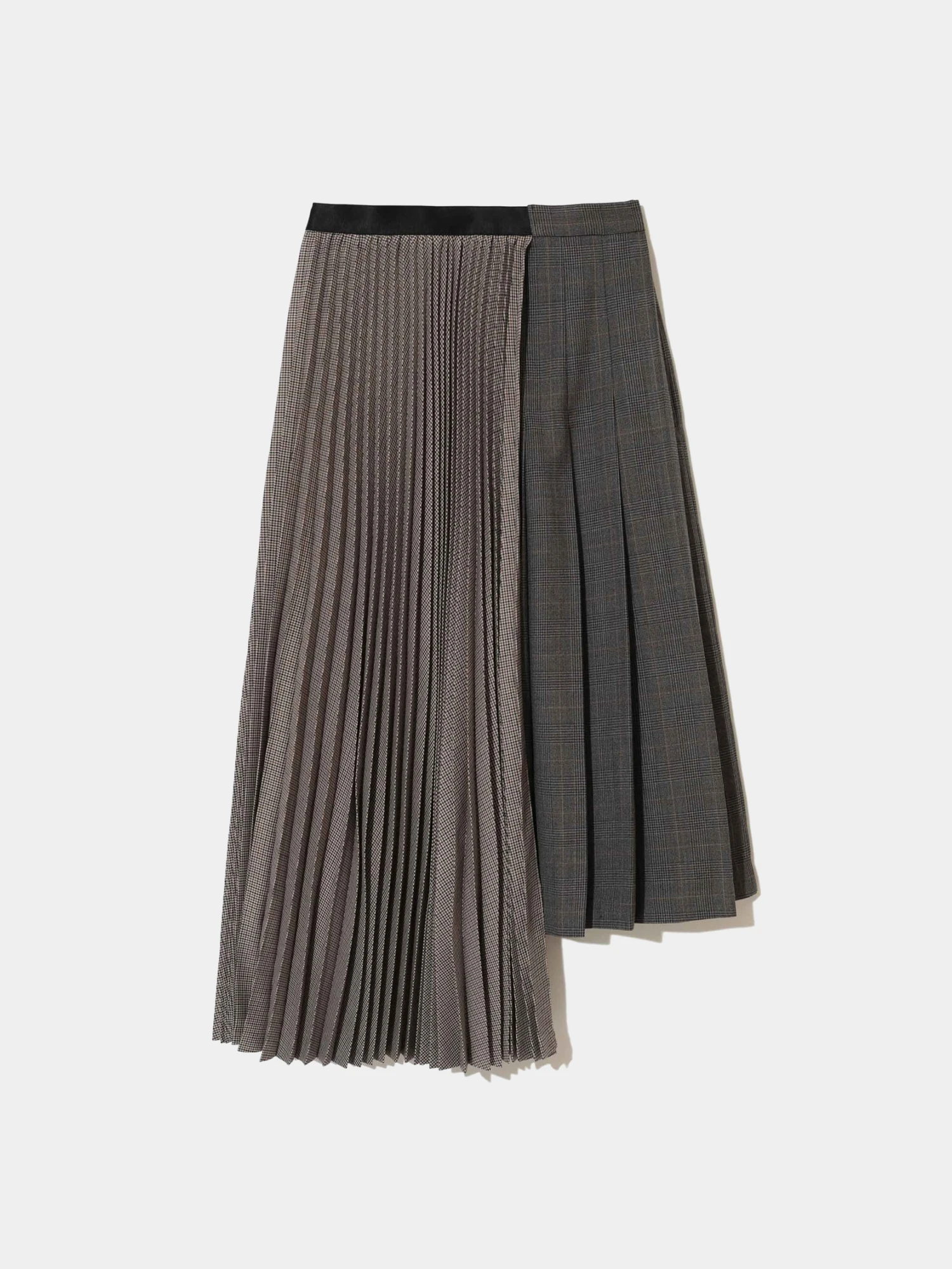 Женская юбка UNDERCOVER Pleated Grey Beige