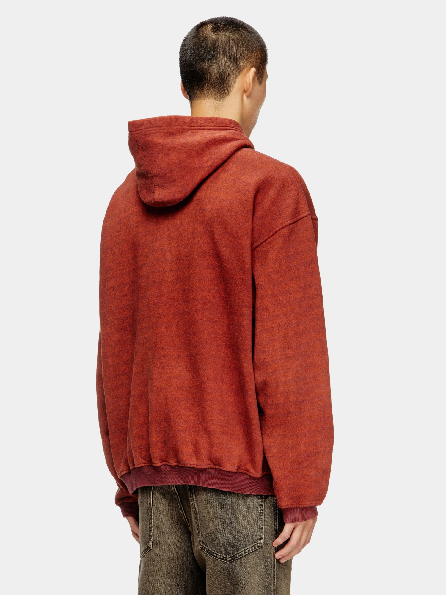 Худи Diesel S-Kai Felpa Red