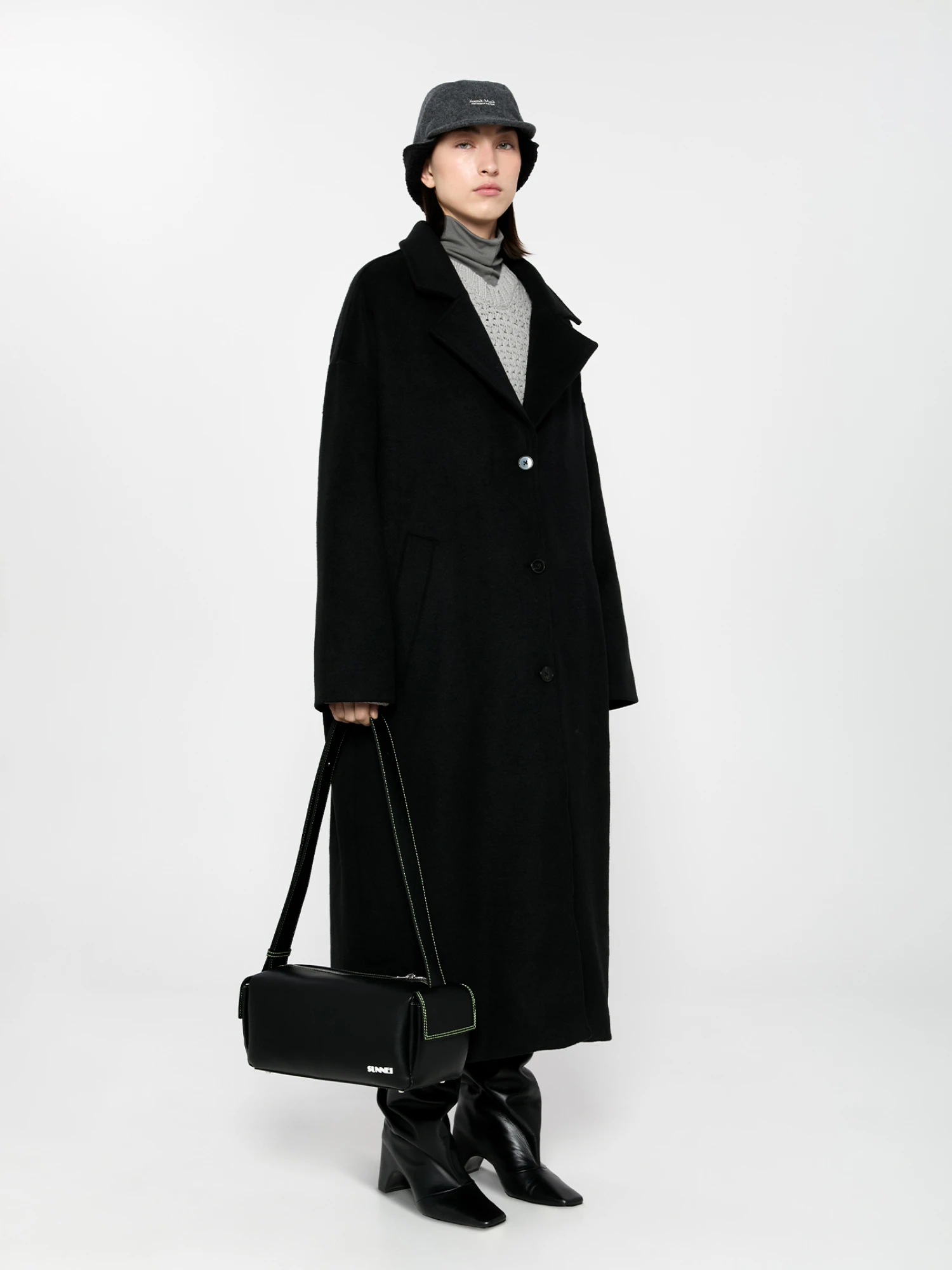 Сумка Sunnei Labauletto Black