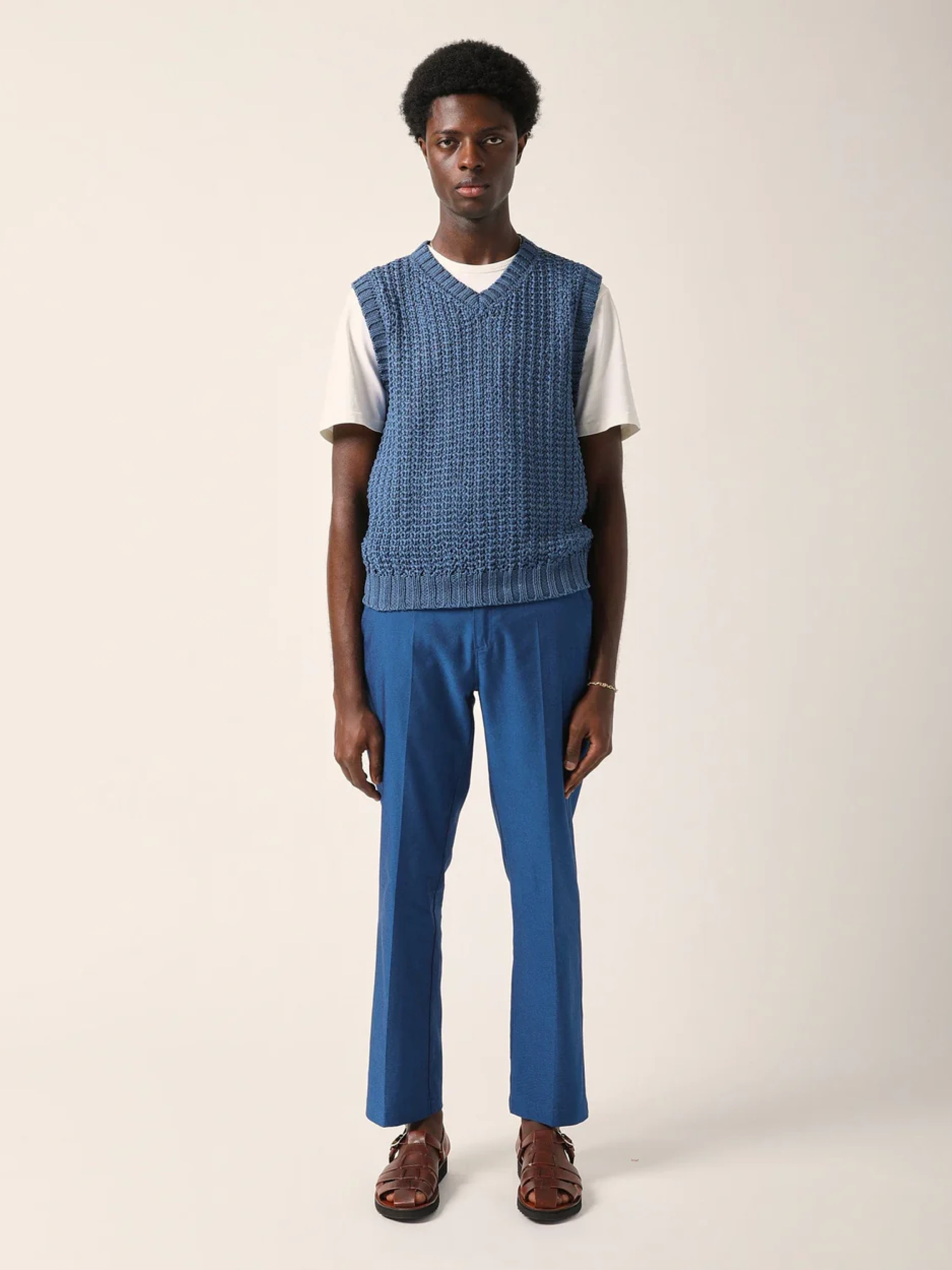 Жилет Corridor Mercerized Vest Blue