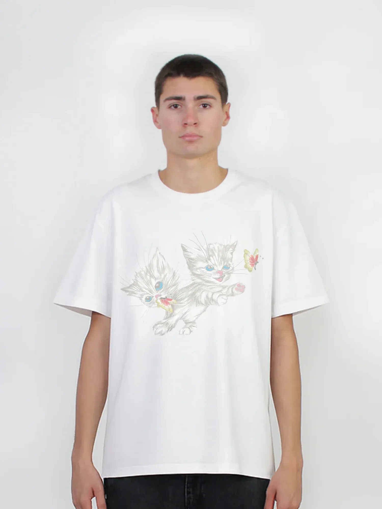 Футболка lorenz Bakeneko T-Shirt White