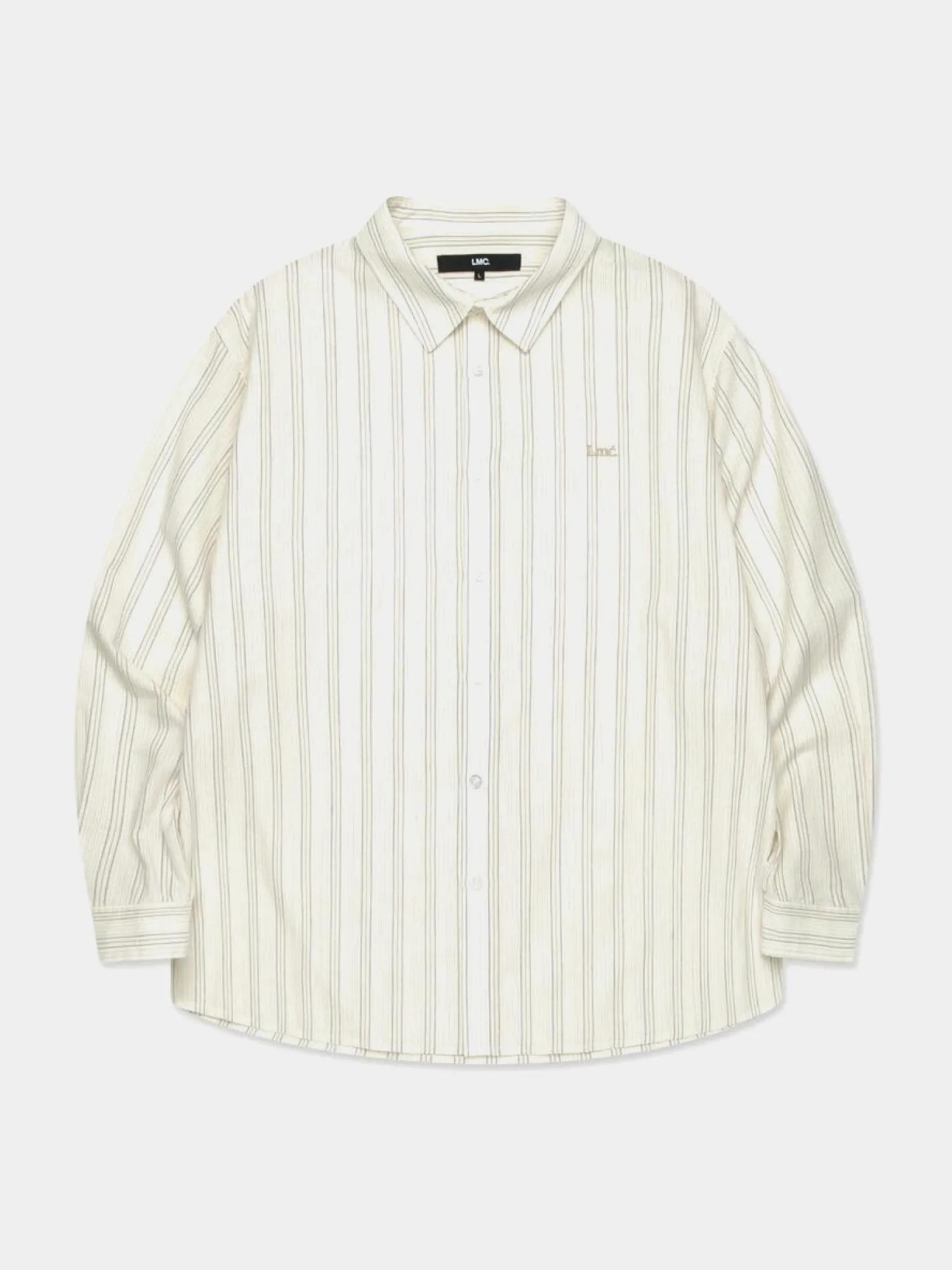 Рубашка LMC New Classic Logo Sheer Shirt Ivory