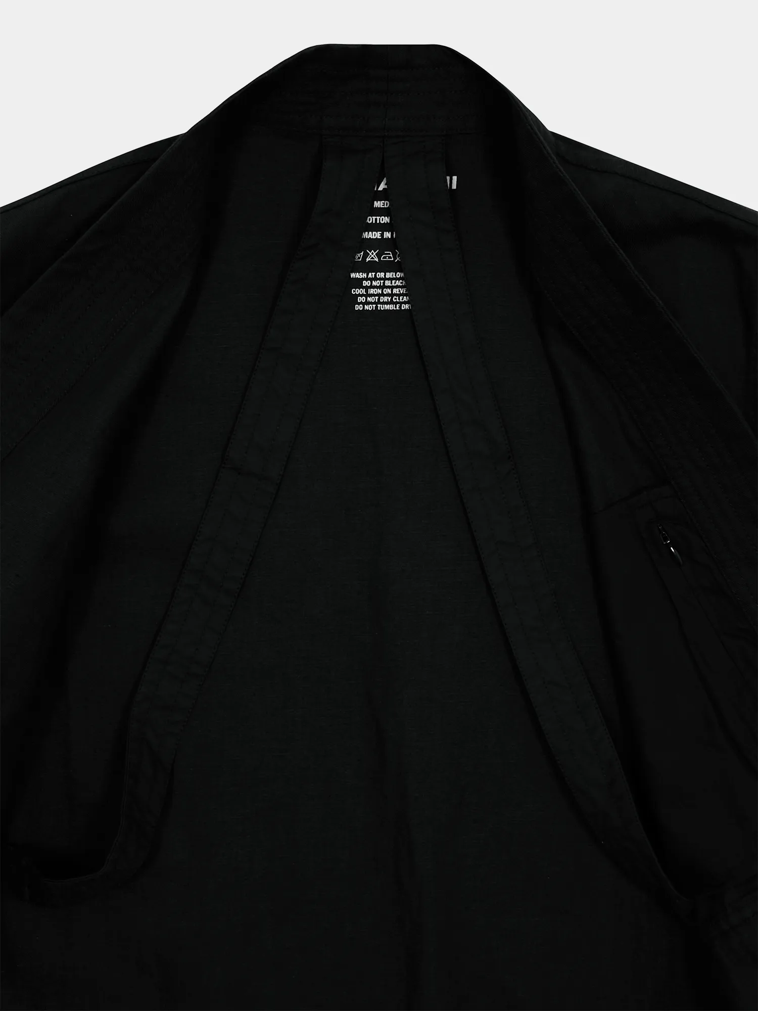 Кимоно MAHARISHI 6028 Hemp Cargo Hanten Black