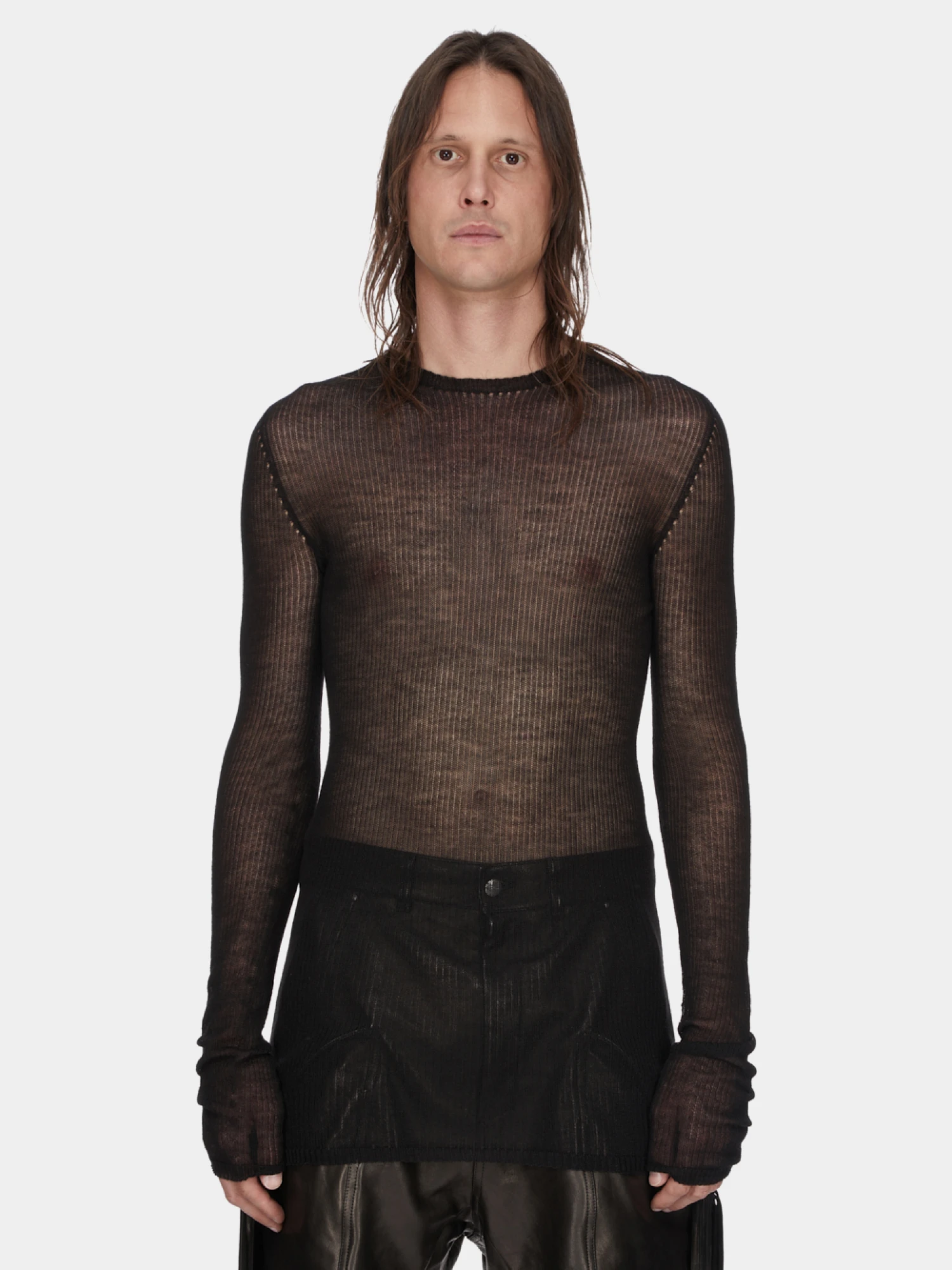 Лонгслив Rick Owens Knit Dennis Black