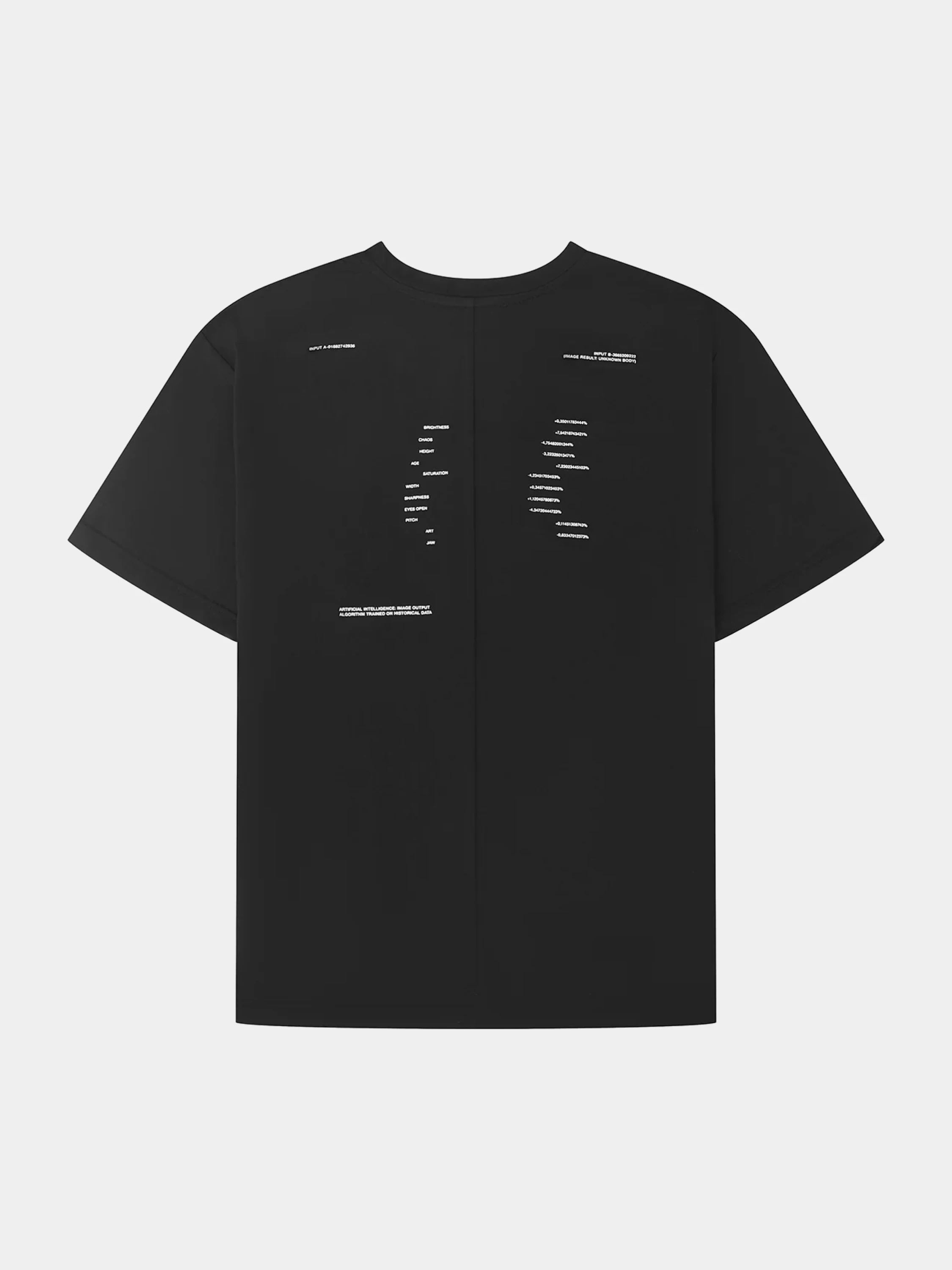 Футболка HELIOT EMIL AI Generated Print Black