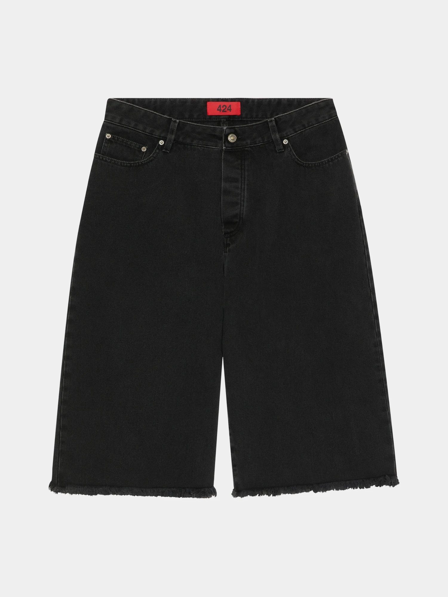 Шорты 424 Big Daddy Denim Short Sugar Washed Black Brown