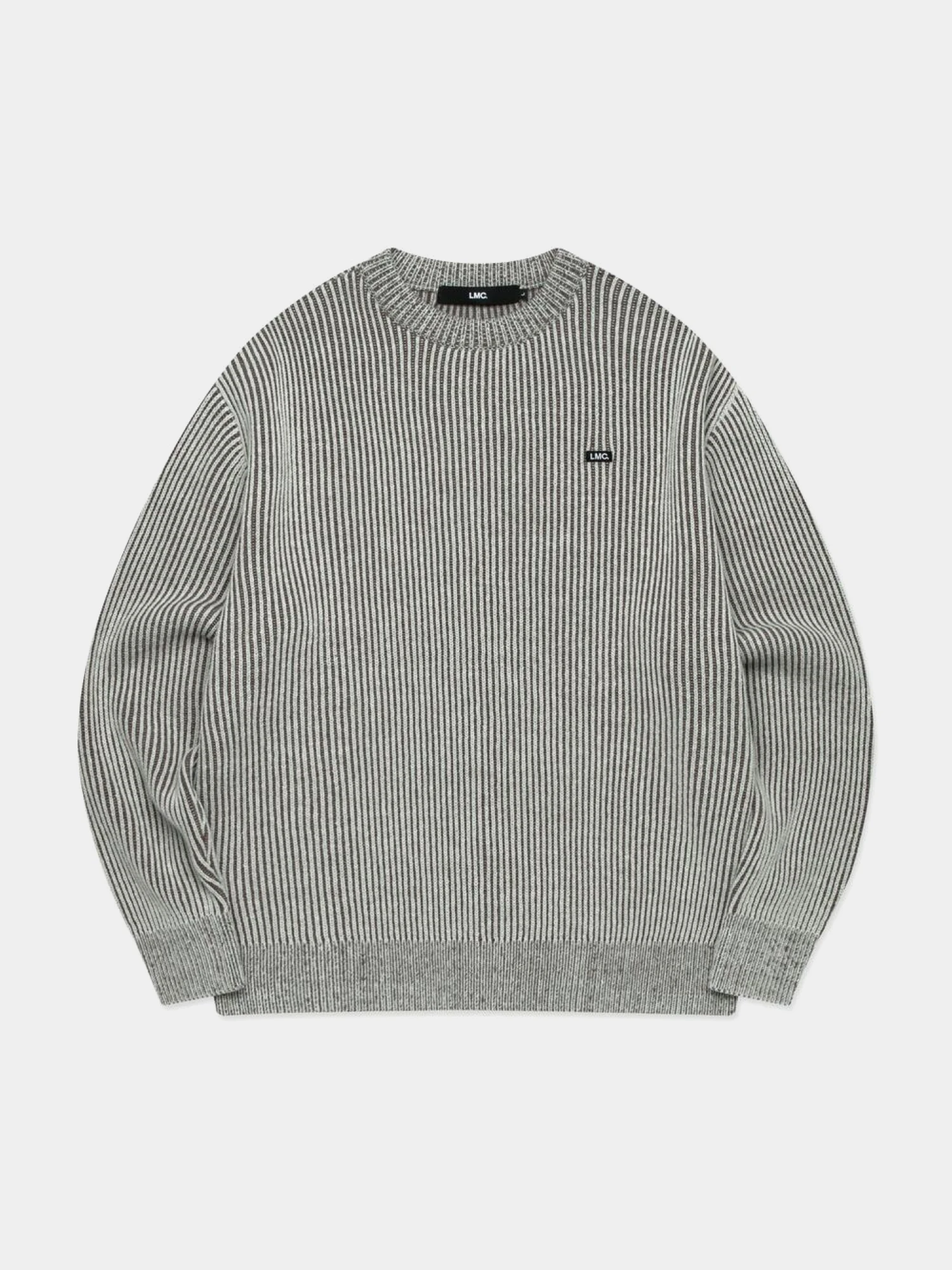 Свитер LMC Micro Box Two Tone Knit Charcoal