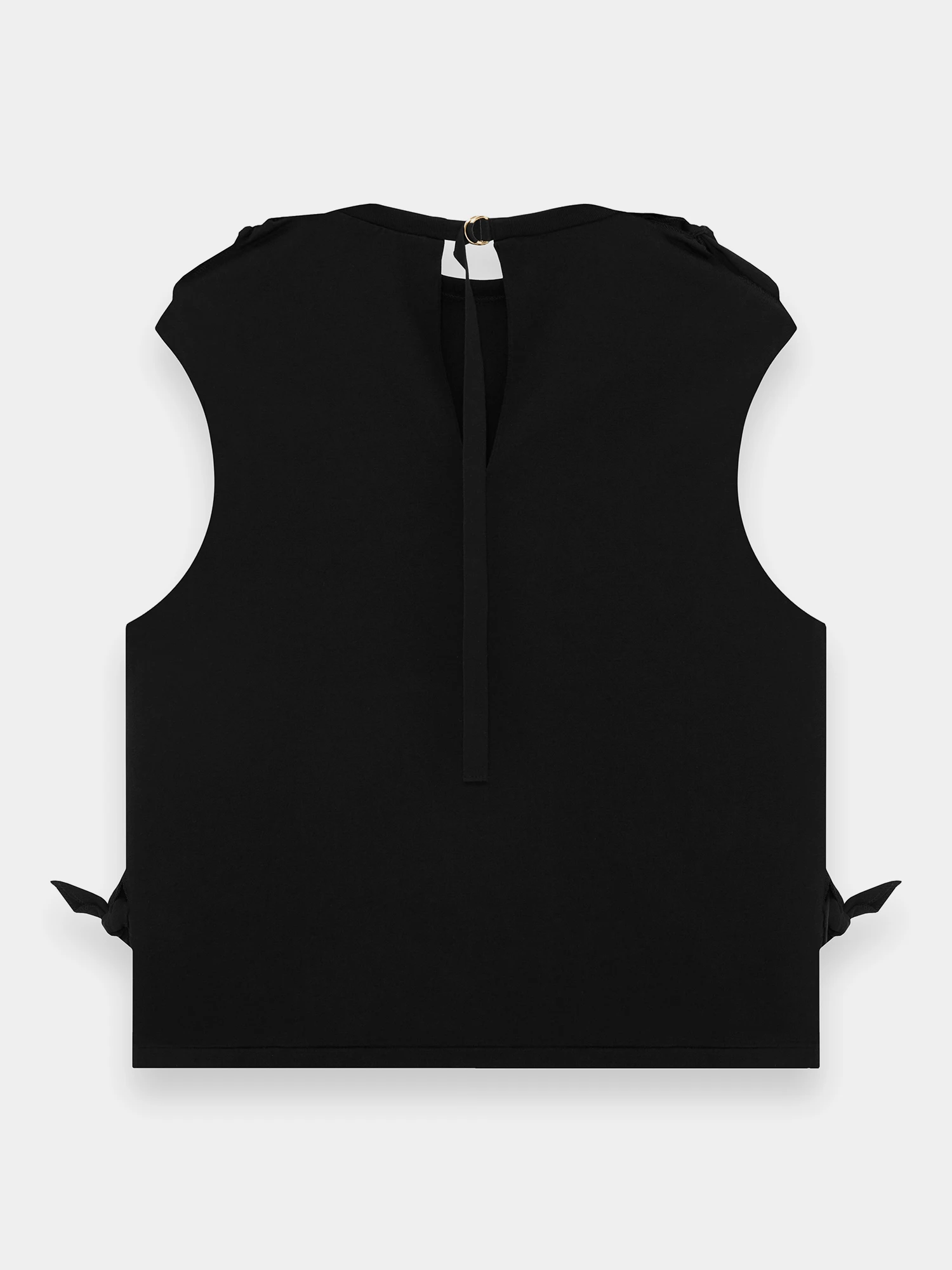 Женский топ UNDERCOVER Tank Top Tie Design Black