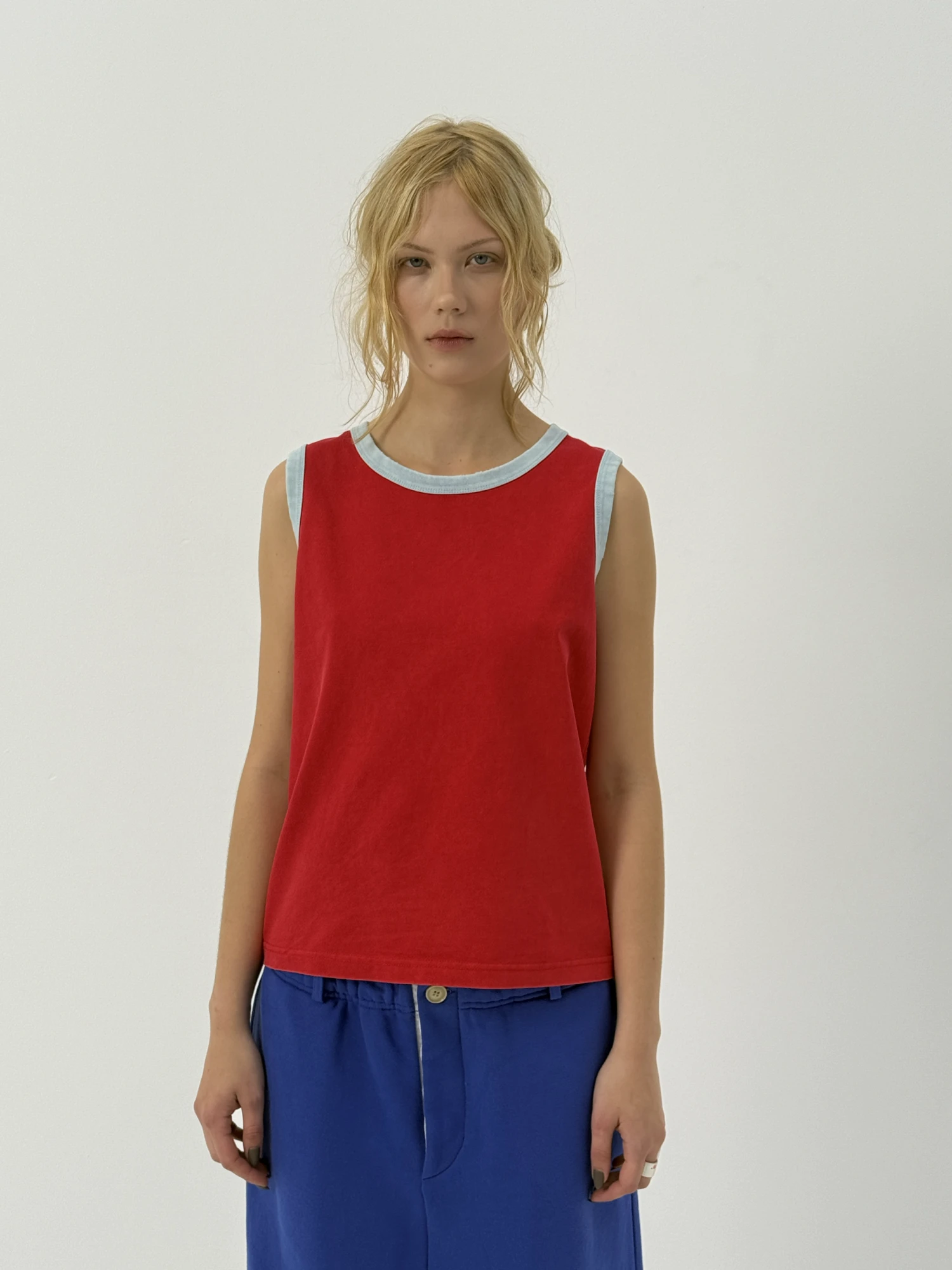 Майка Siniy Vsadnik Lollipop Tank Top Racingred/Blue