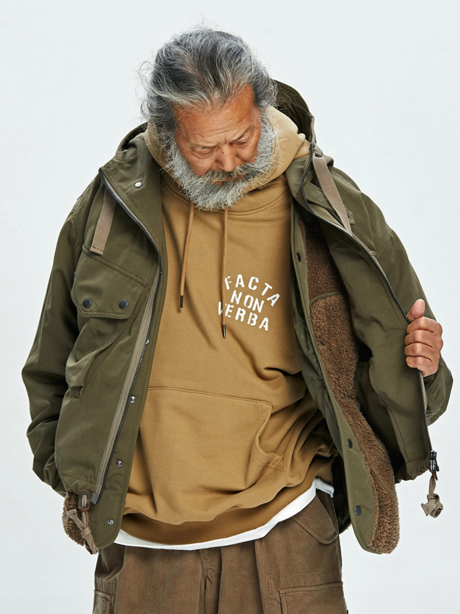 Парка FrizmWORKS Smock Hooded Parka 002 Olive