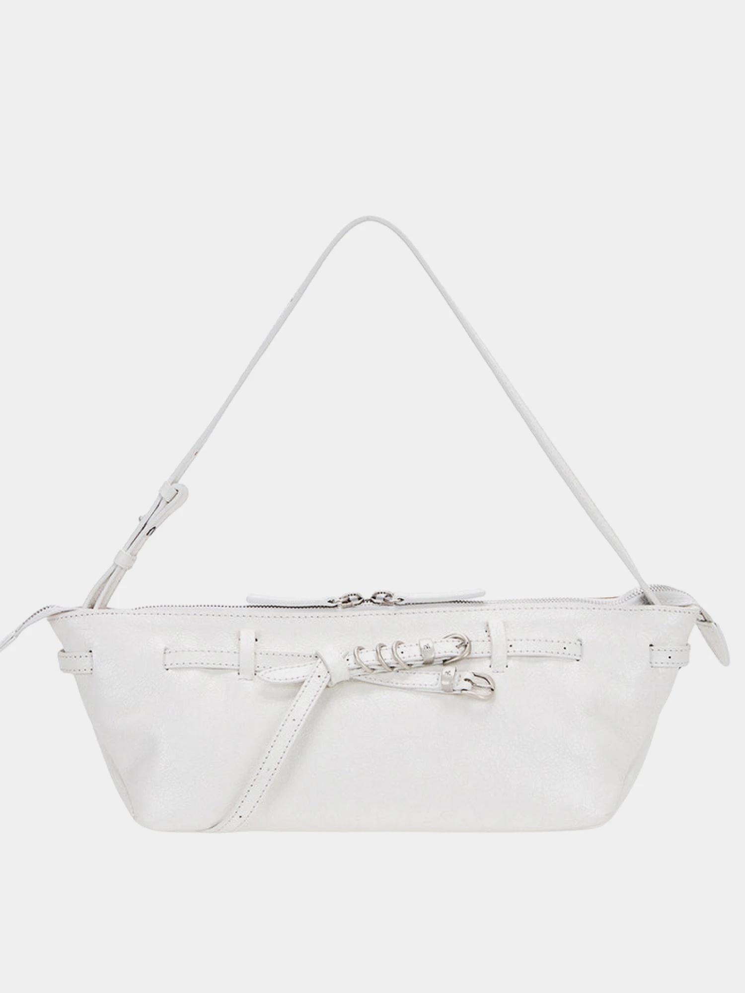Женская сумка MARGESHERWOOD Grandma Used Sling Off White Cracked
