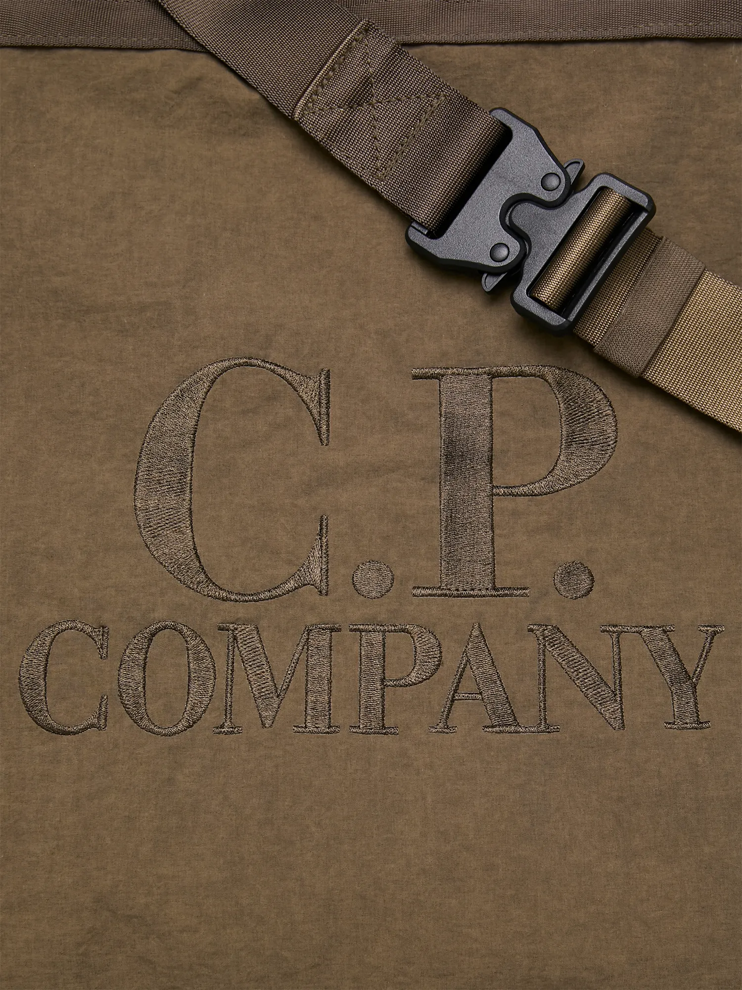 Сумка C.P. Company Plain Paper Touch Zipped Bag Ivy Green