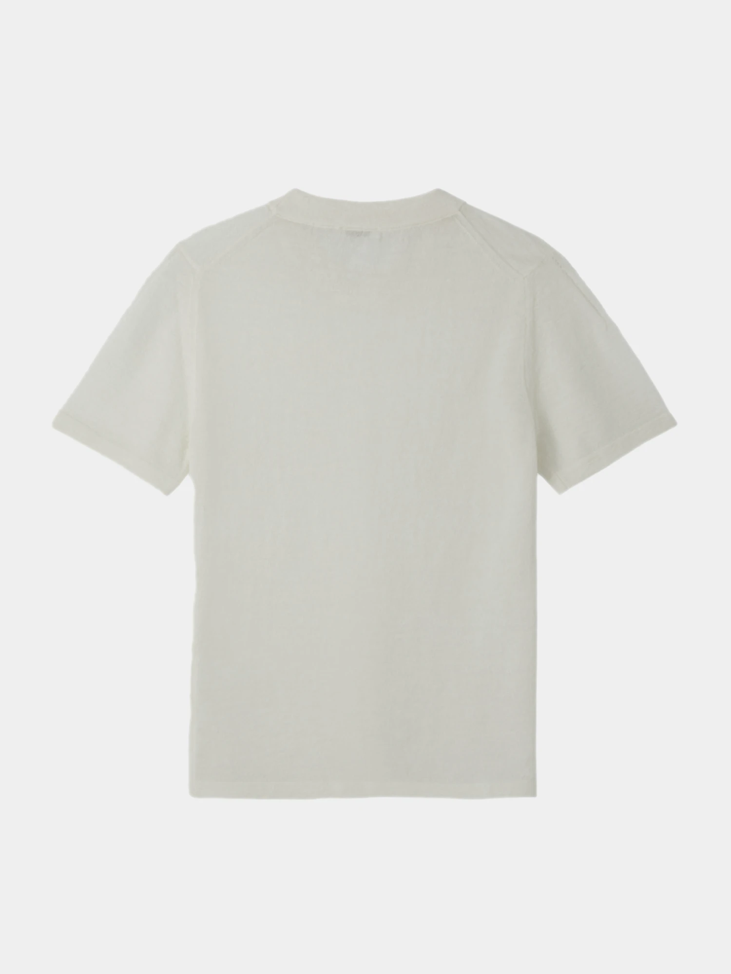 Женская футболка Recto RC Embroidery Sheer Knit Cream
