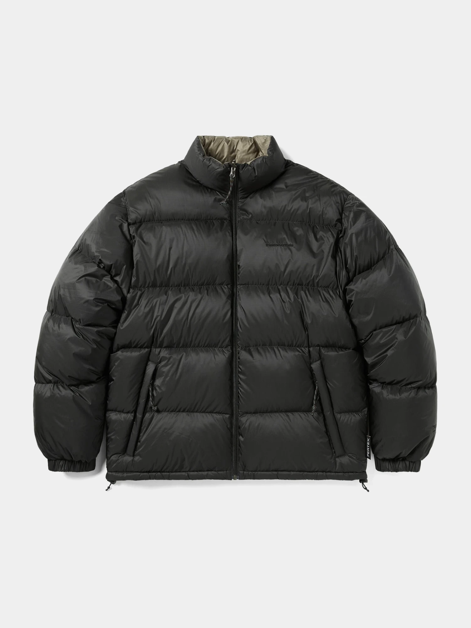 Пуховик thisisneverthat Pertex Reversible T Down Black