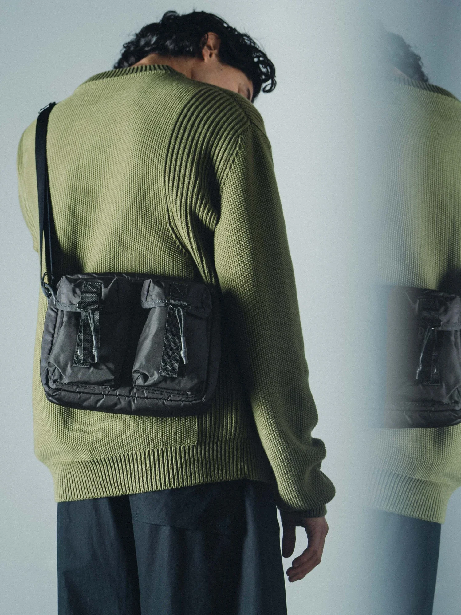 Сумка MAHARISHI 1115 Maha M.A.L.I.C.E. Cross Body Black