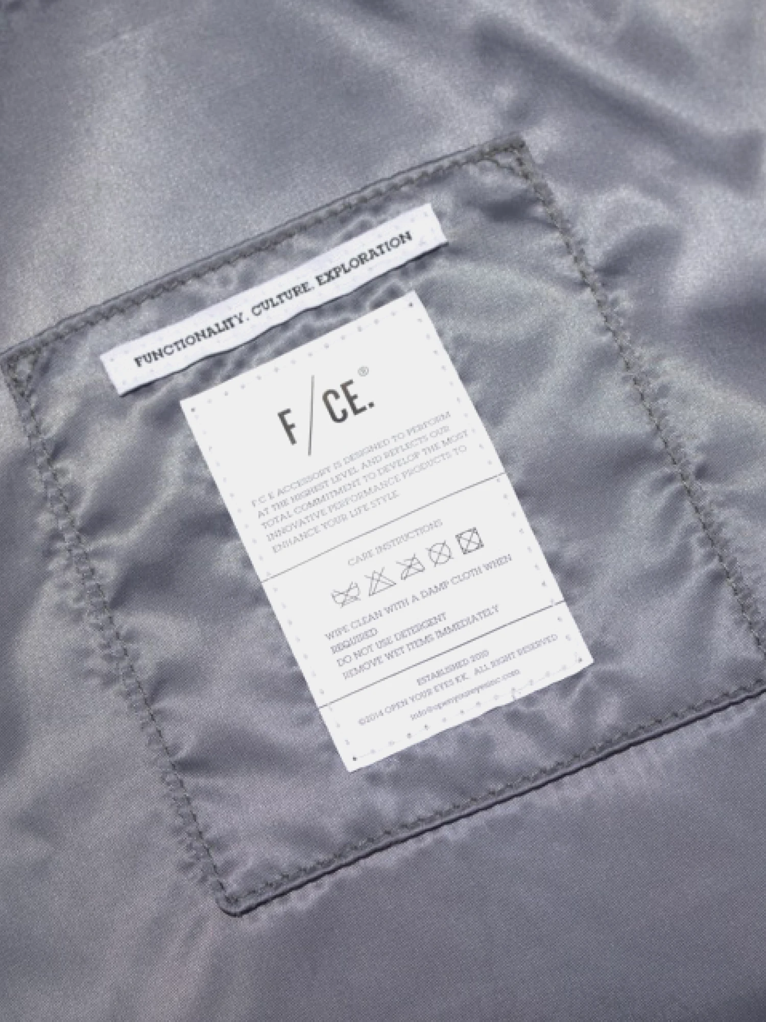 Тоут F/CE. Tech Leather Rope Charcoal