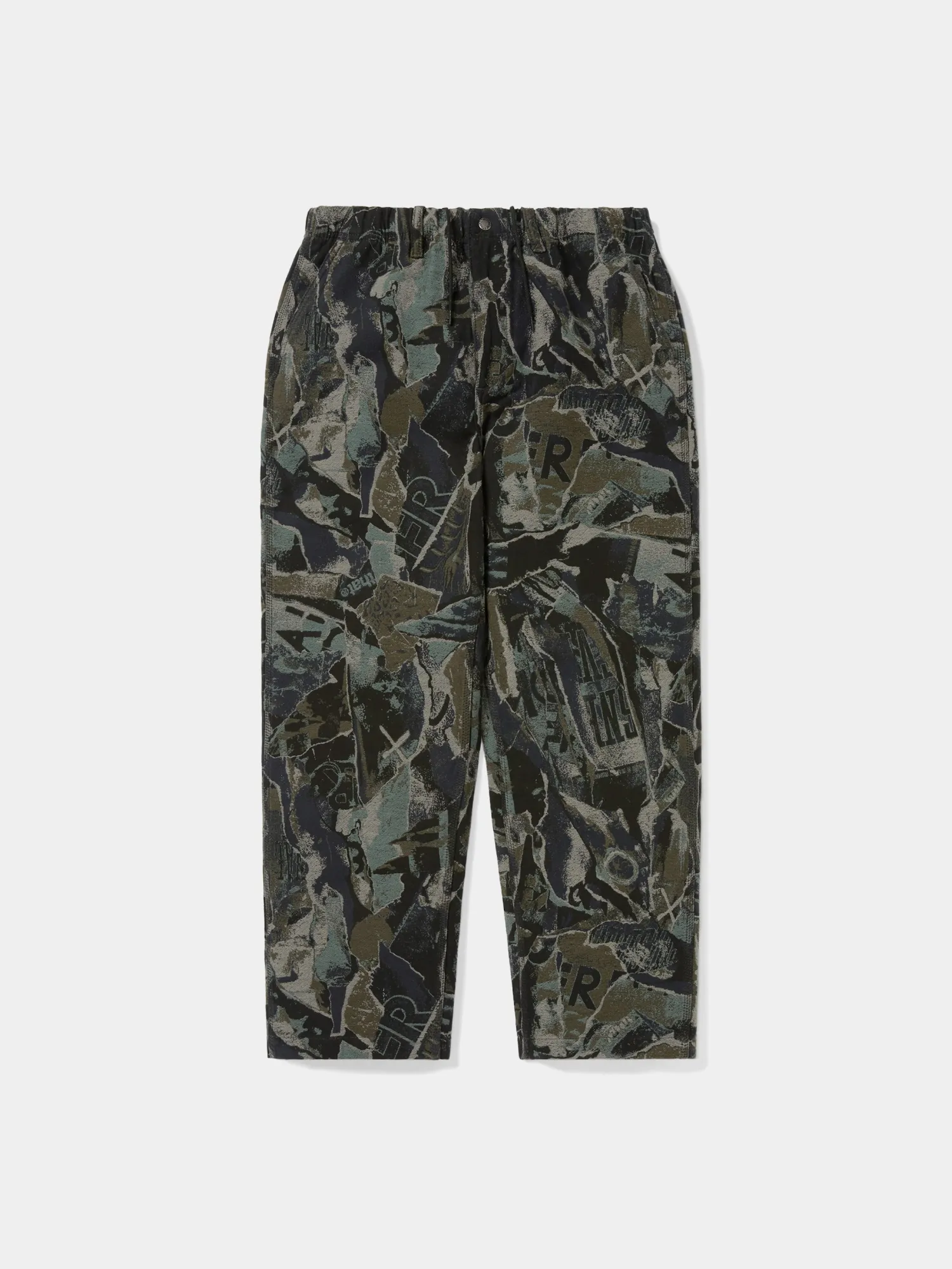 Брюки thisisneverthat Jacquard Loose Pant Black