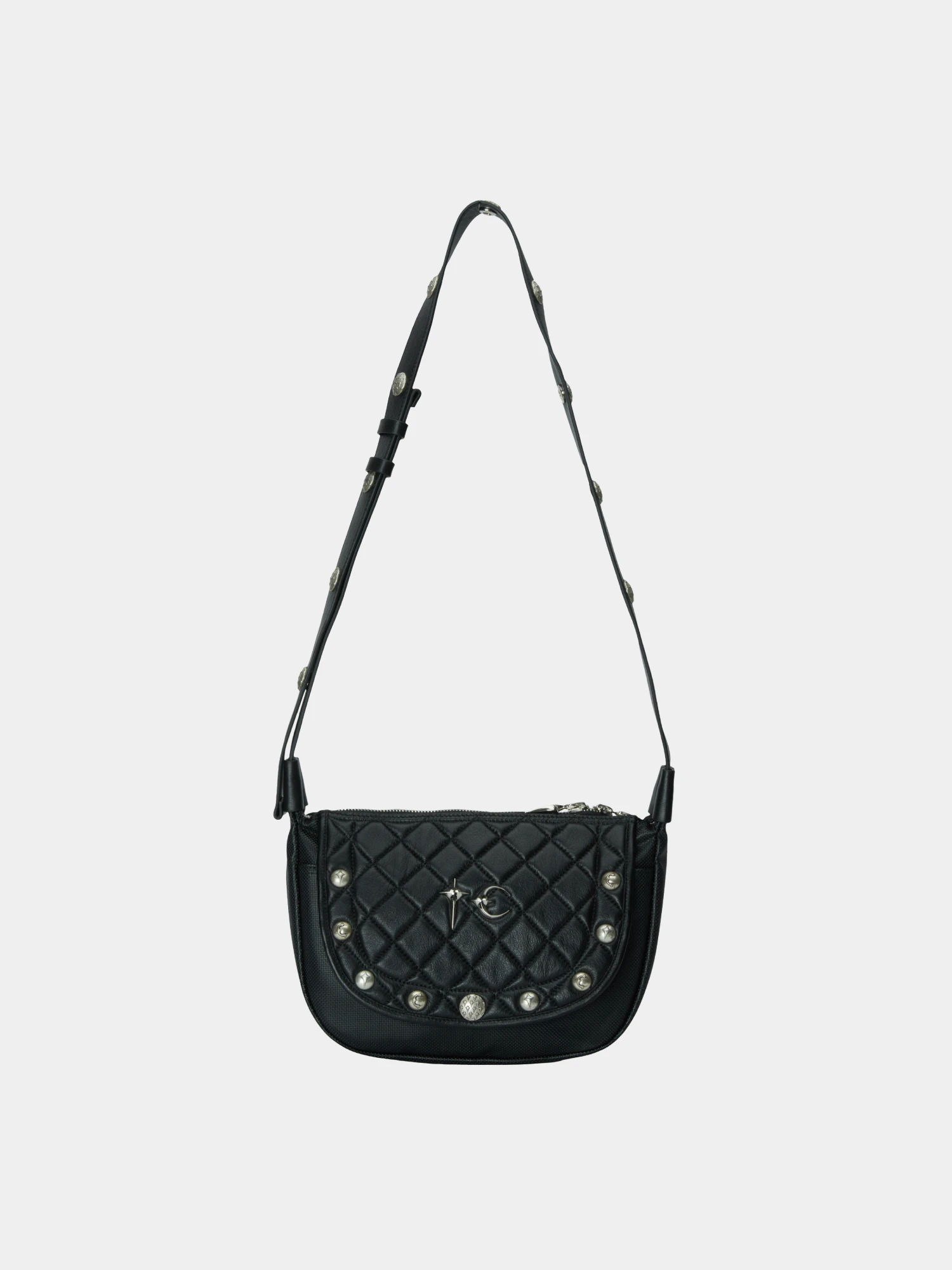 Сумка Thug Club Chopper Quilted Mini Messenger Black