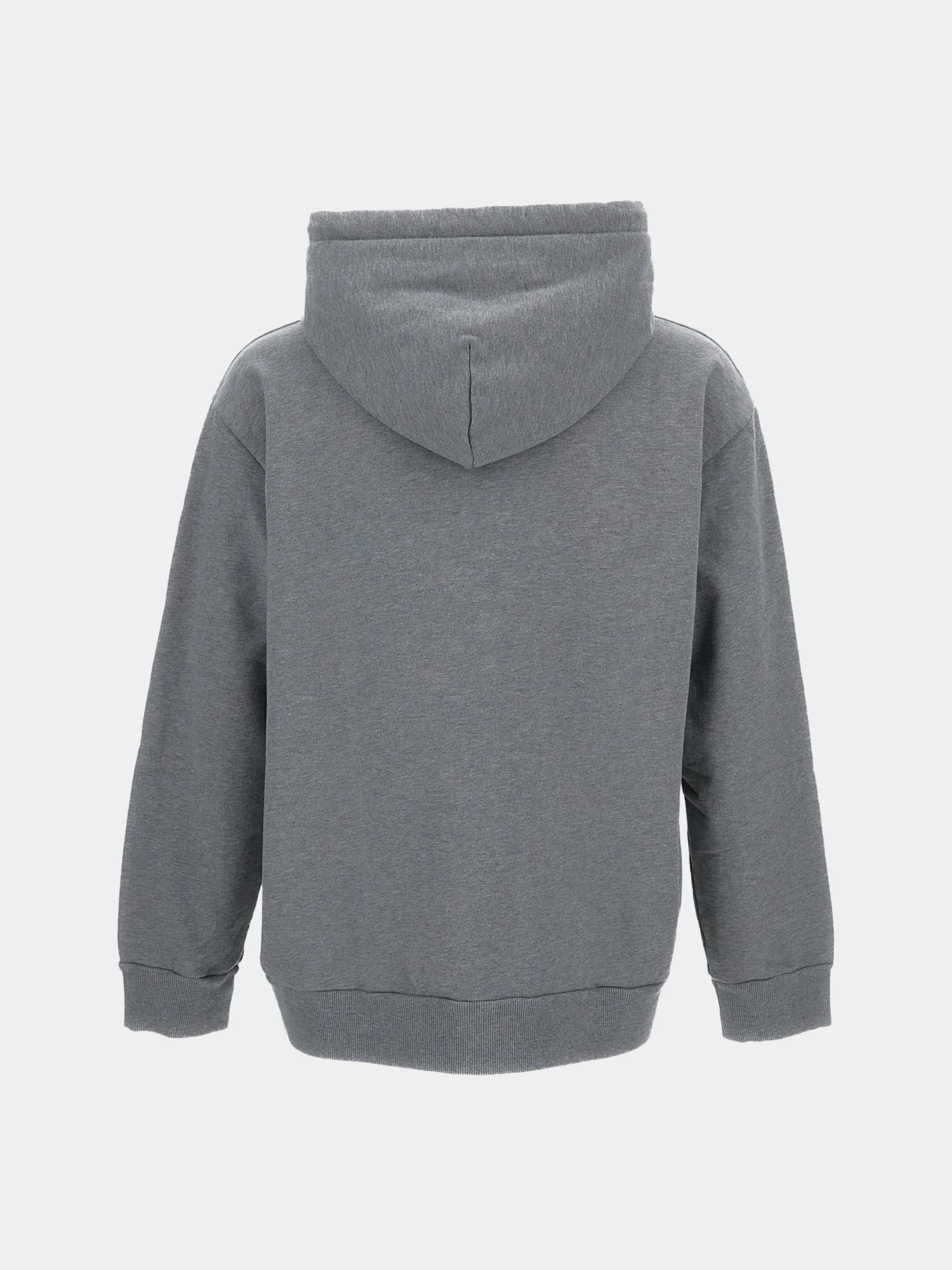 Худи MM6 Maison Margiela Numeric Logo Patch Melange Grey