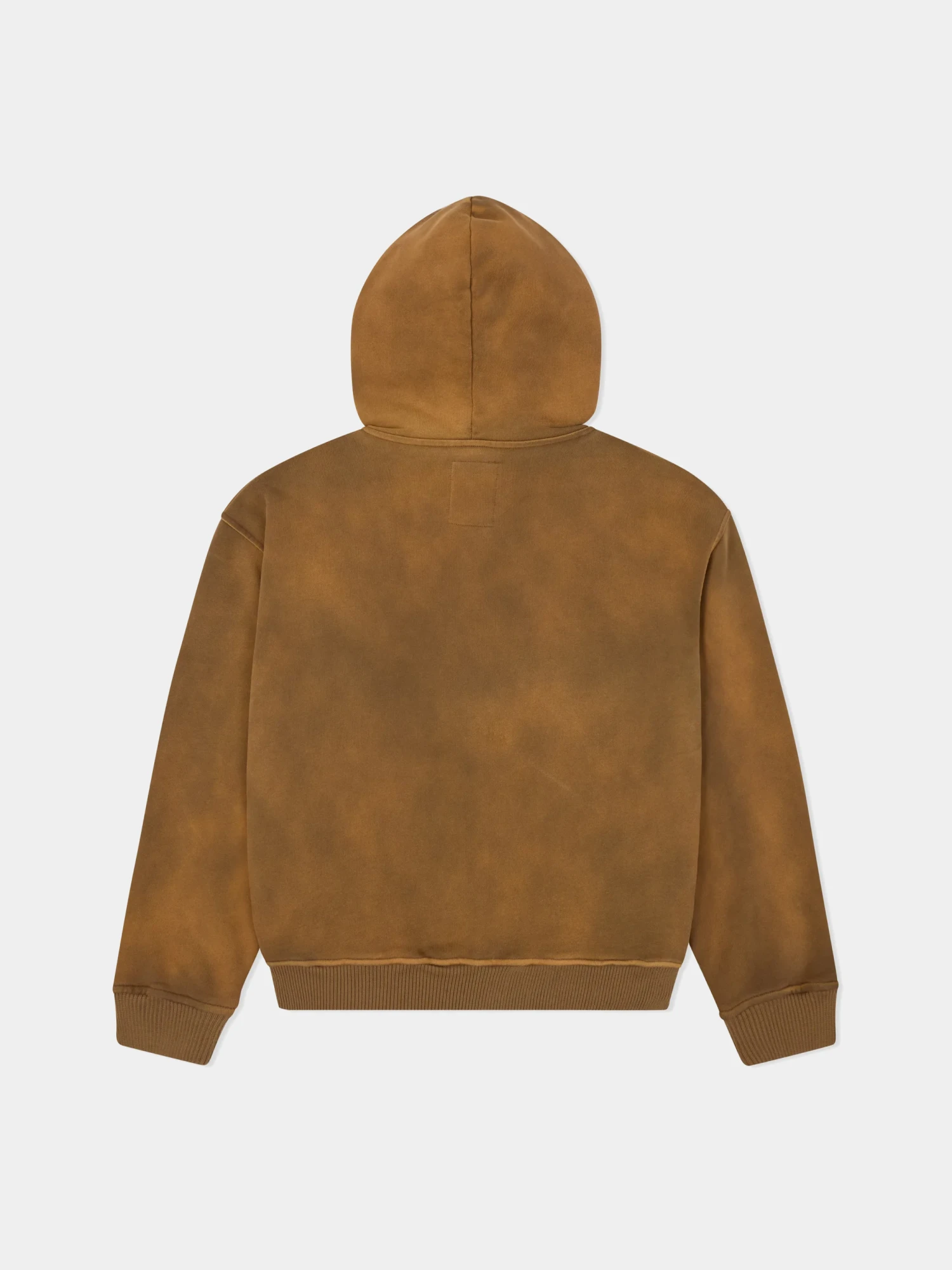 Зип-худи KidSuper Patchwork Face Heavyweight Dark Brown