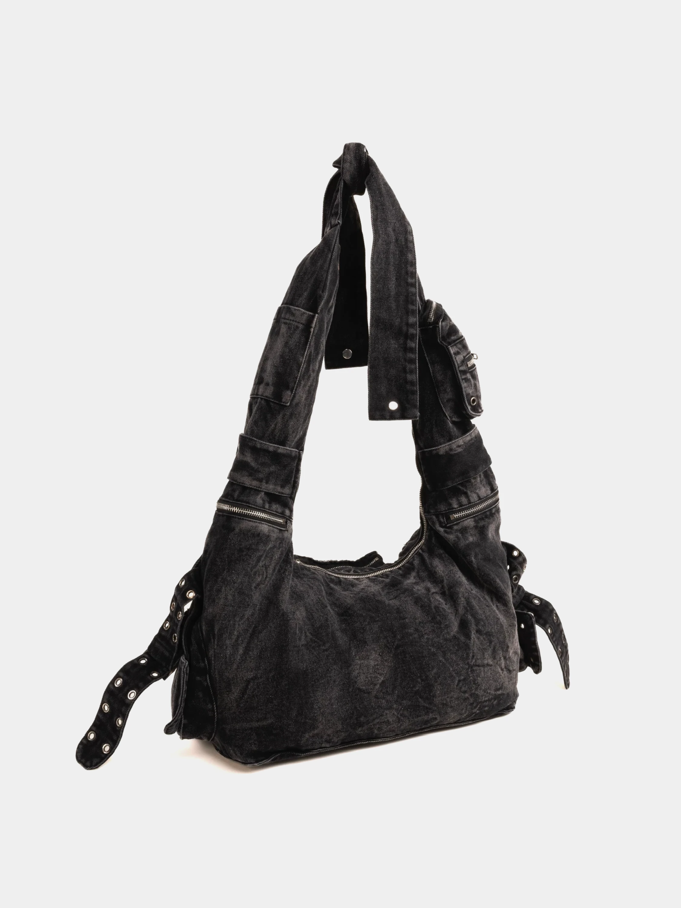 Сумка NO/FAITH STUDIOS Denim Multipocket Bag Camo