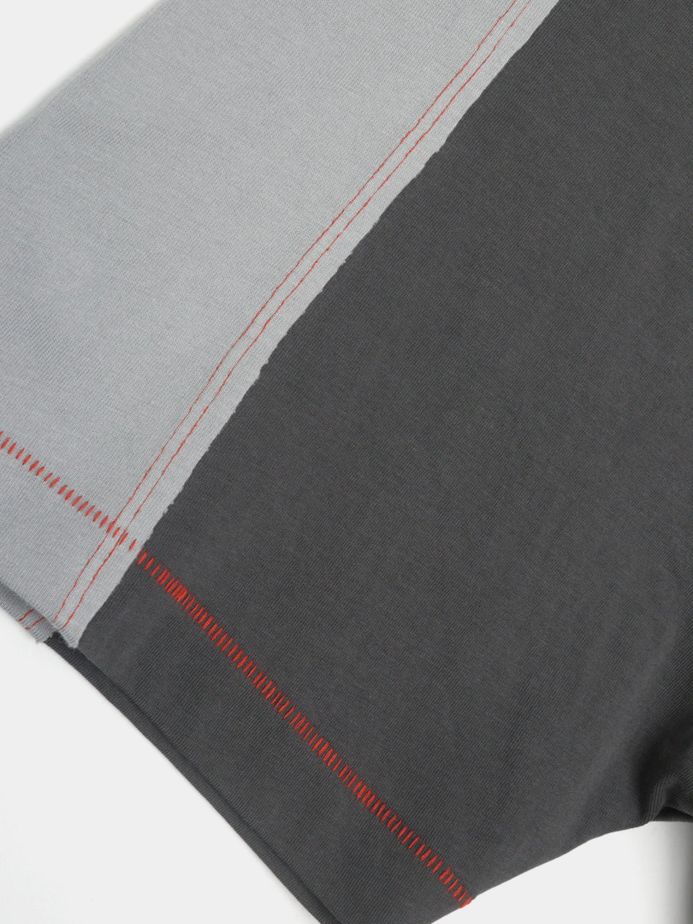 Футболка Jungles Jungles Double Layer Sleeve Black Grey