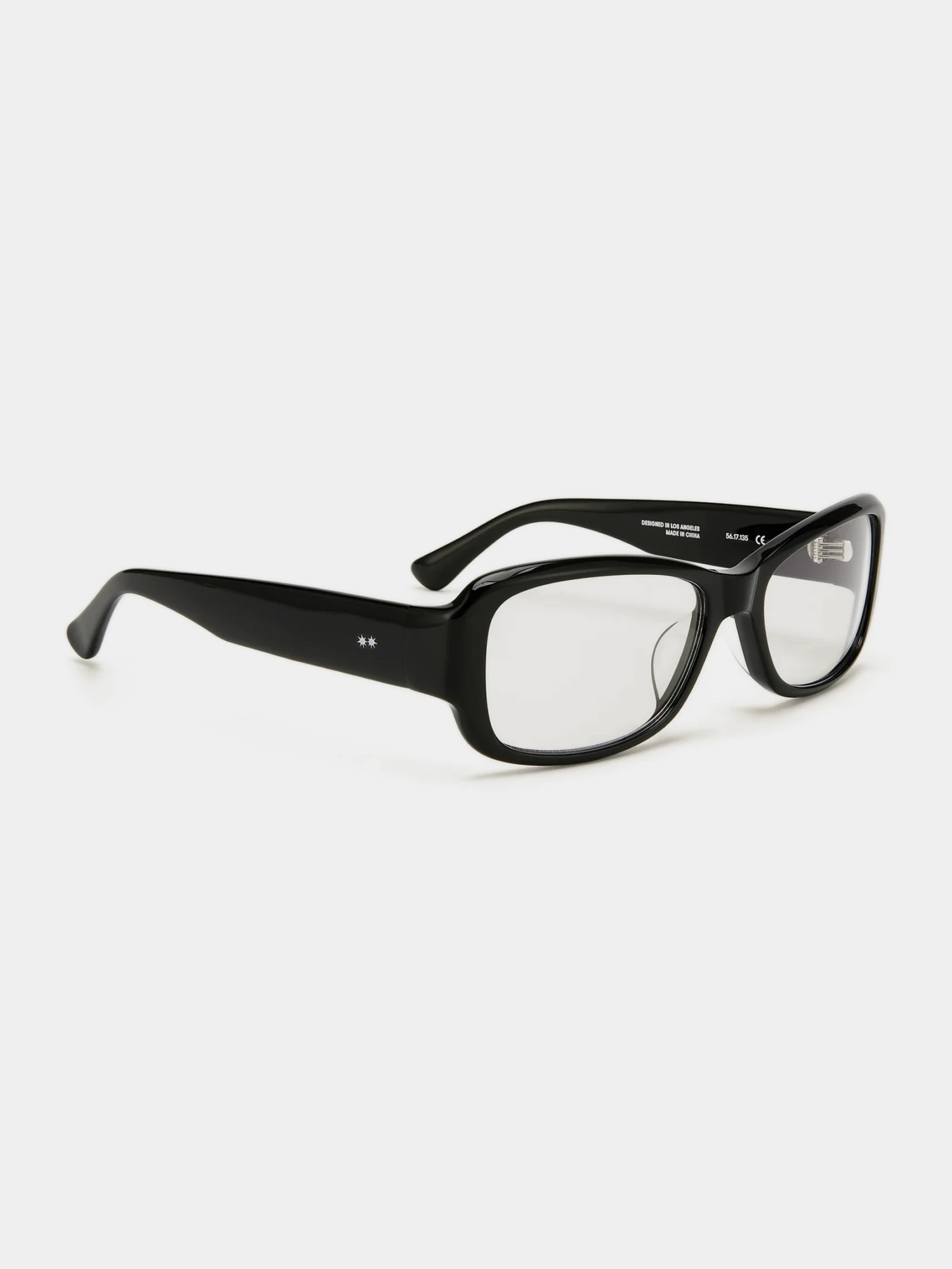 Очки Bonnie Clyde Sugar Black & Clear Lens