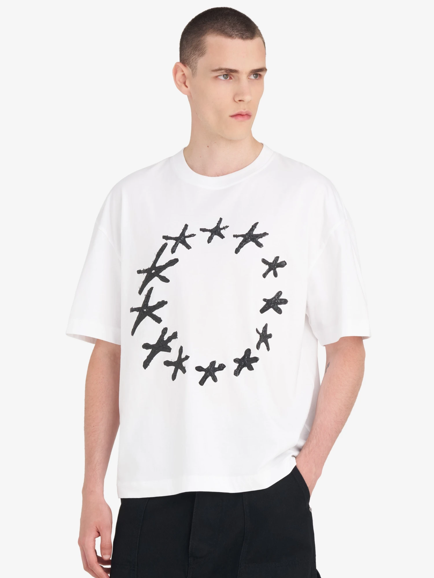 Футболка Études Relax Stars White