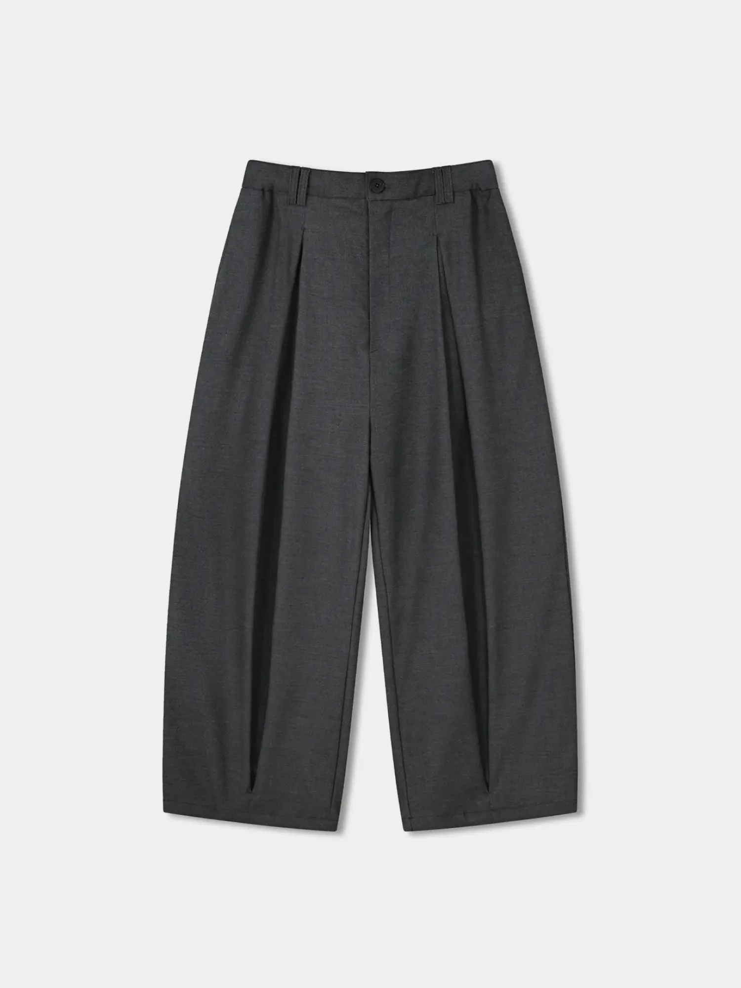 Брюки ANGLAN Valley Tuck Trousers Charcoal