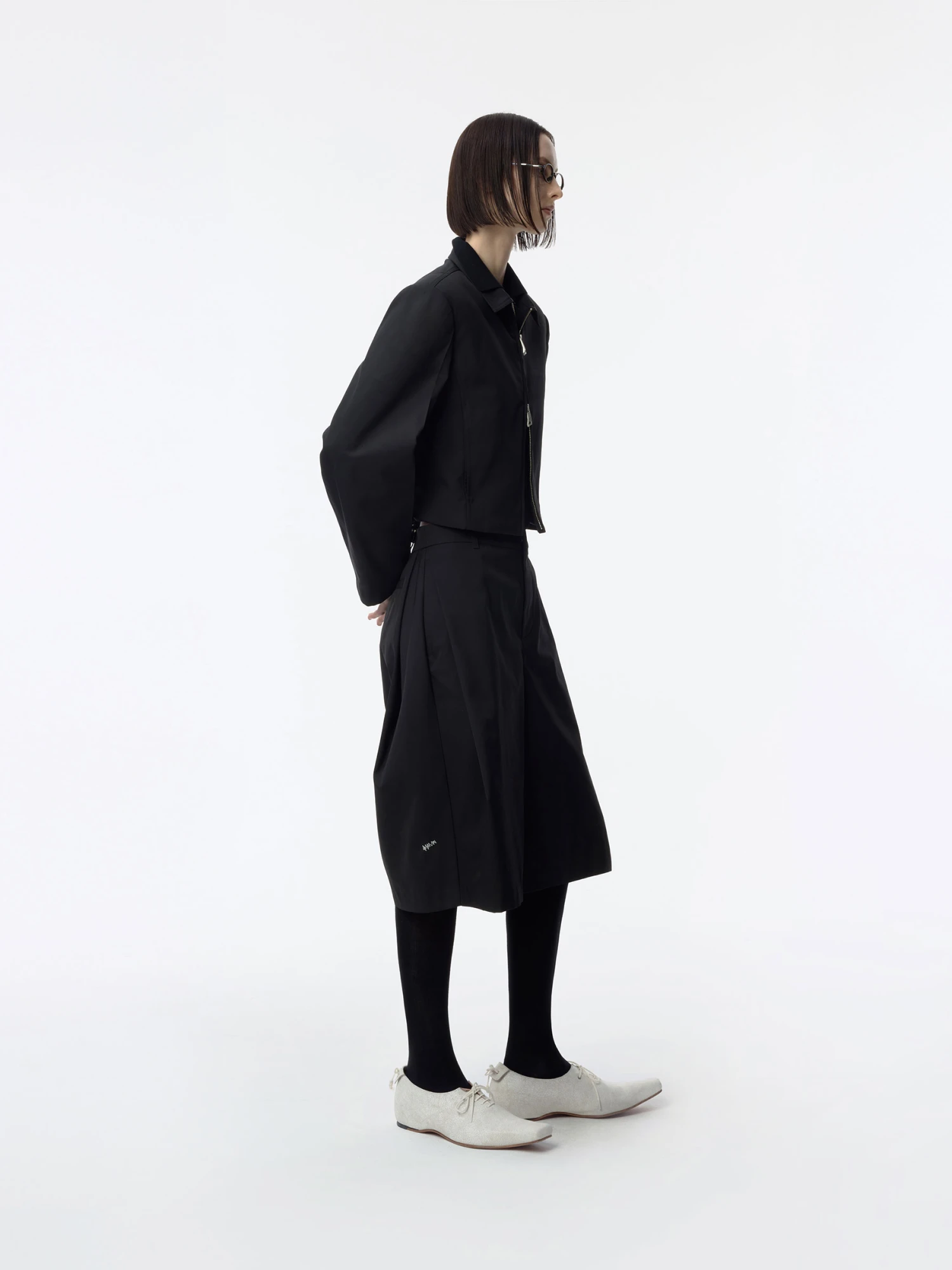 Шорты ADERERROR Sig; BK Tag 01 Black