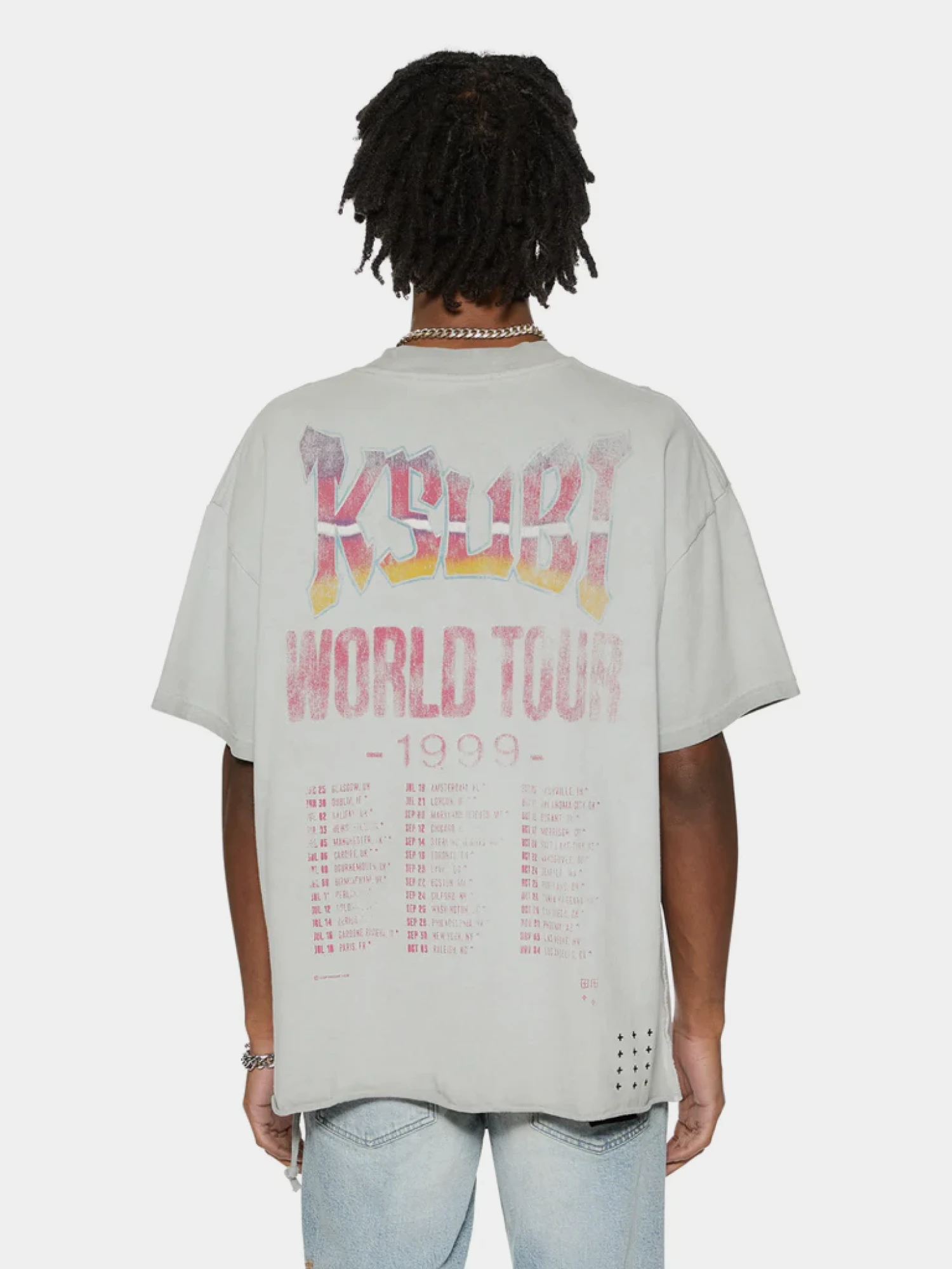 Футболка Ksubi Global Ekcess Ss Tee Painted White