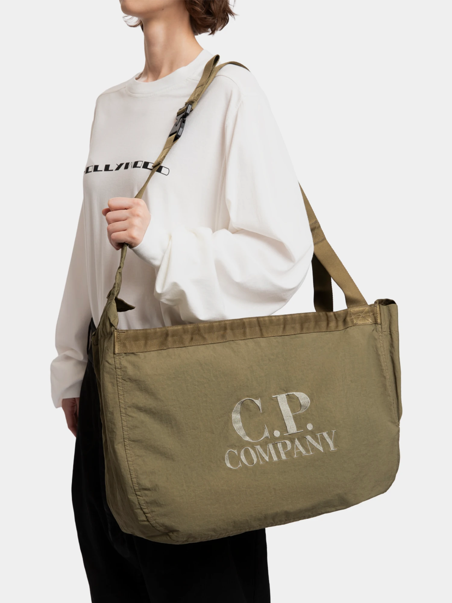 Сумка C.P. Company Plain Paper Touch Logo Capers