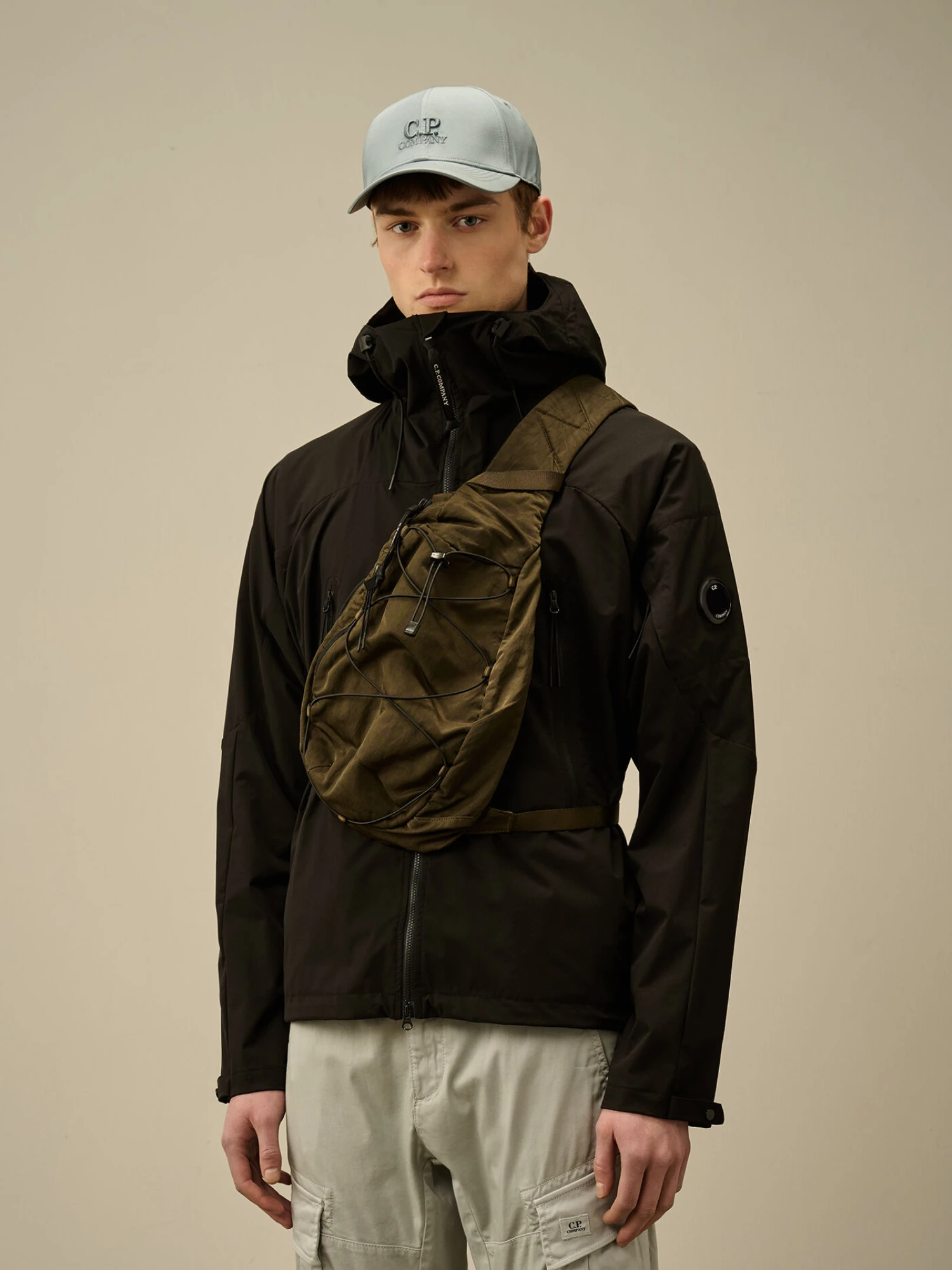 Рюкзак C.P. Company Nylon B Crossbody Rucksack Ivy Green