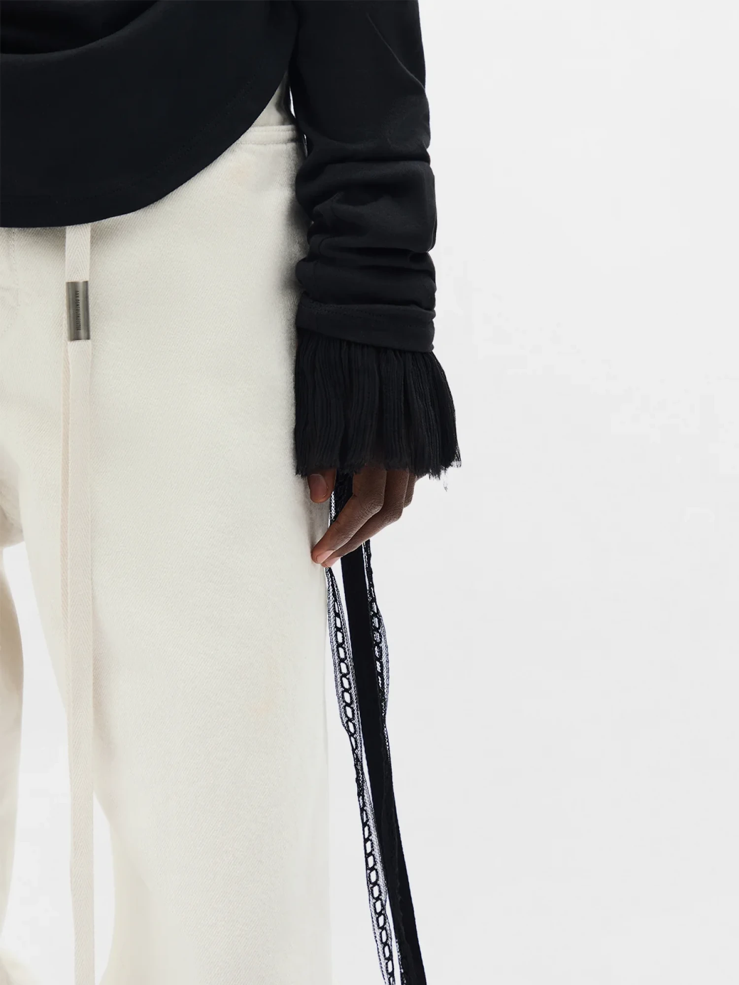 Манжеты Ann Demeulemeester Sann Black