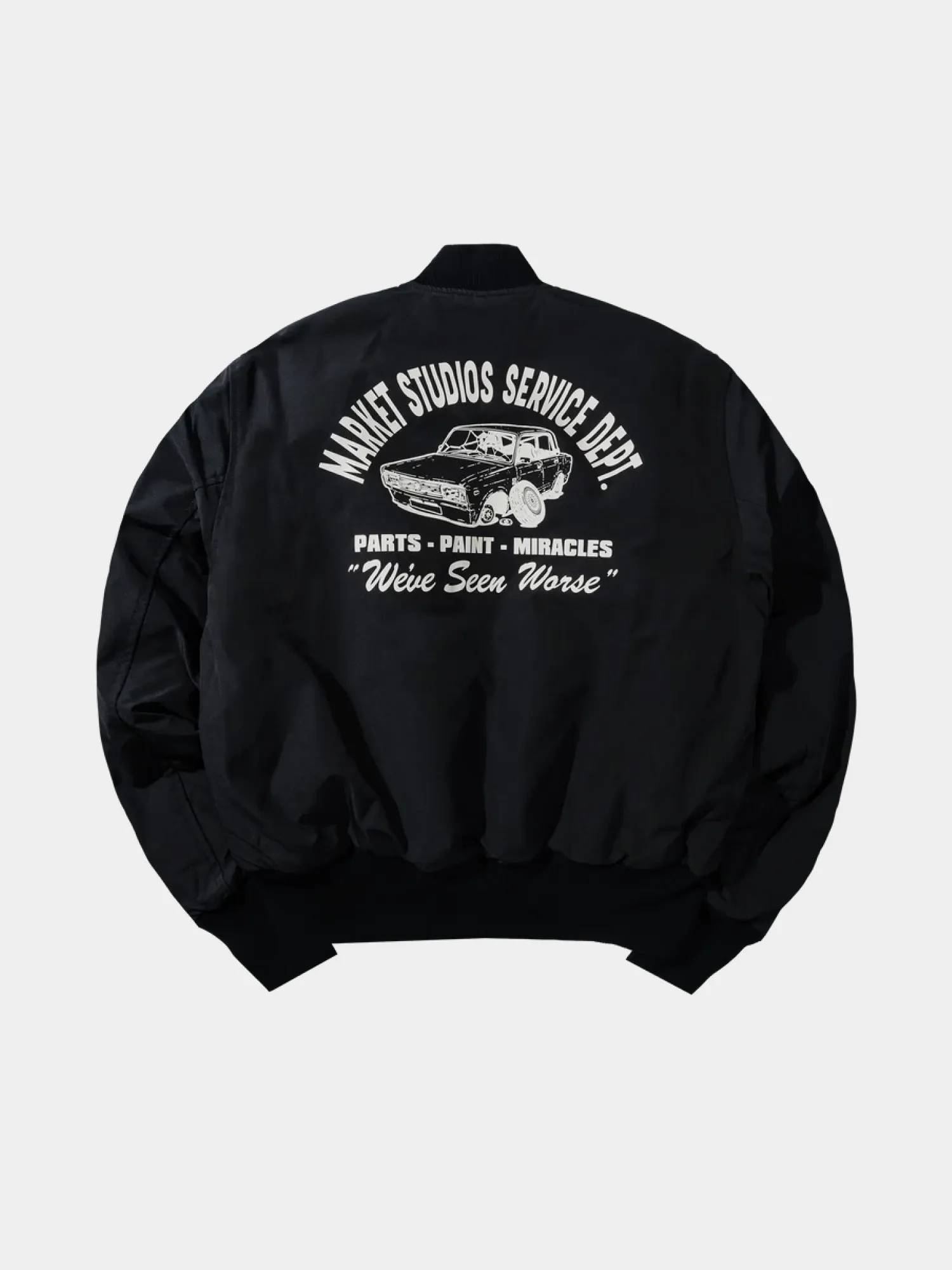 Бомбер MARKET HANDYMAN REVERSIBLE BOMBER Black