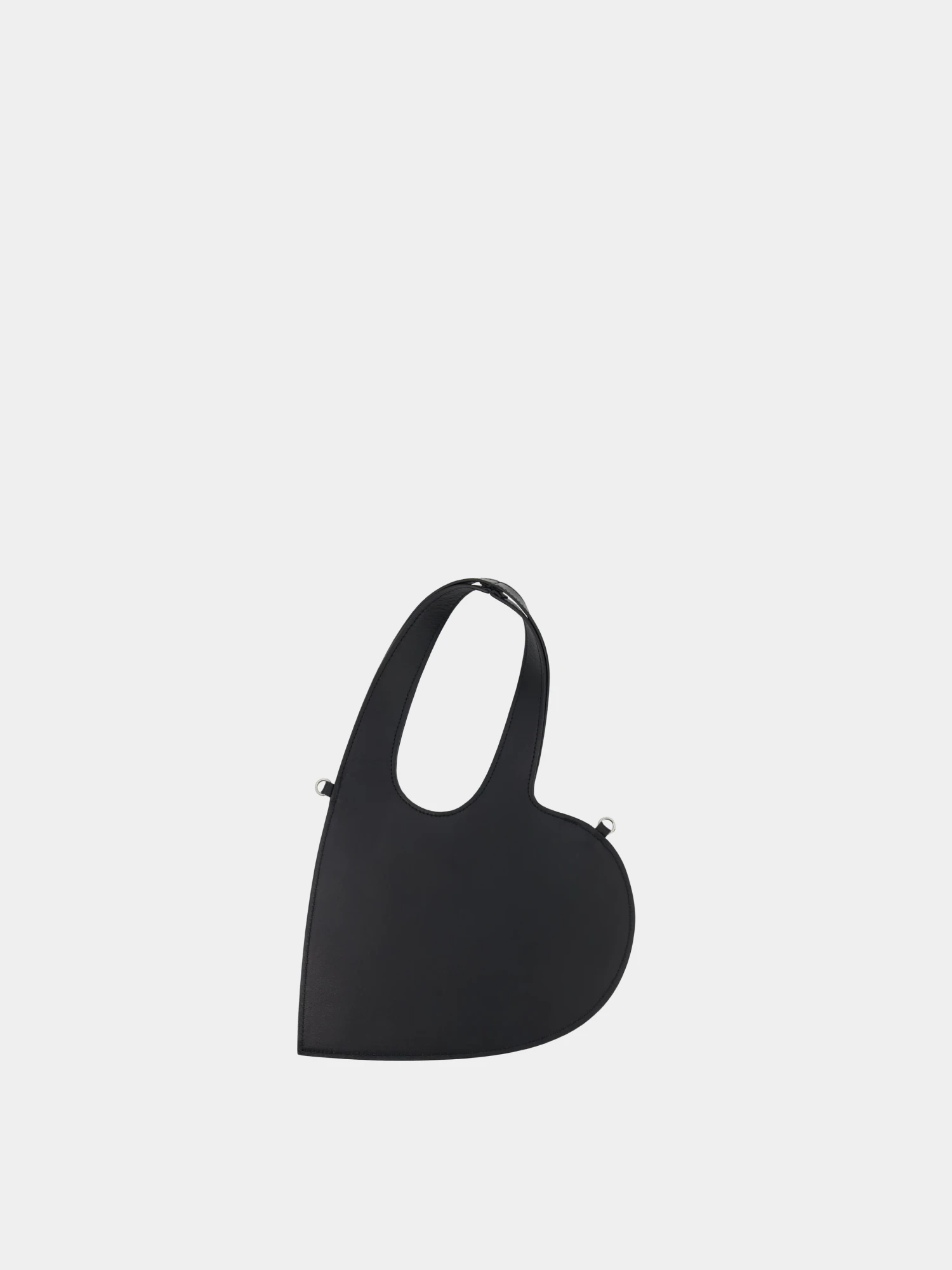 Женская сумка Coperni Crossbody Baby Heart Tote Black