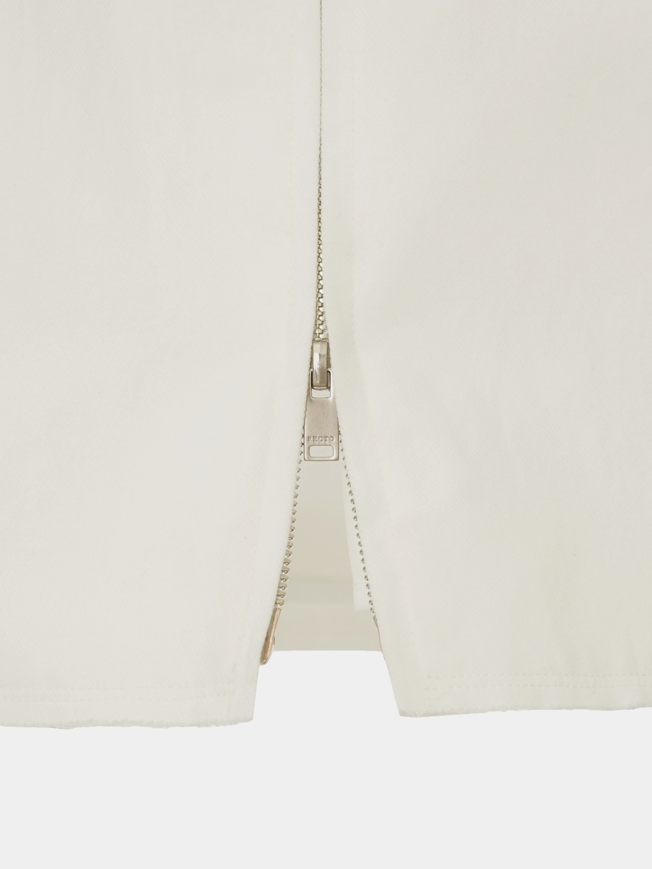 Женское платье Recto Signature Curved Neck Dress White