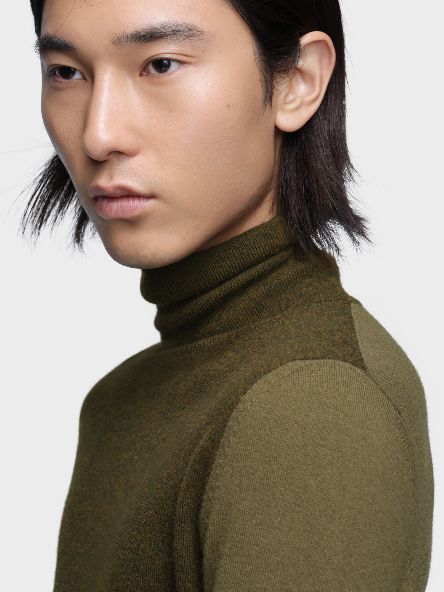 Свитер Maison Margiela Two-Tone Wool Green