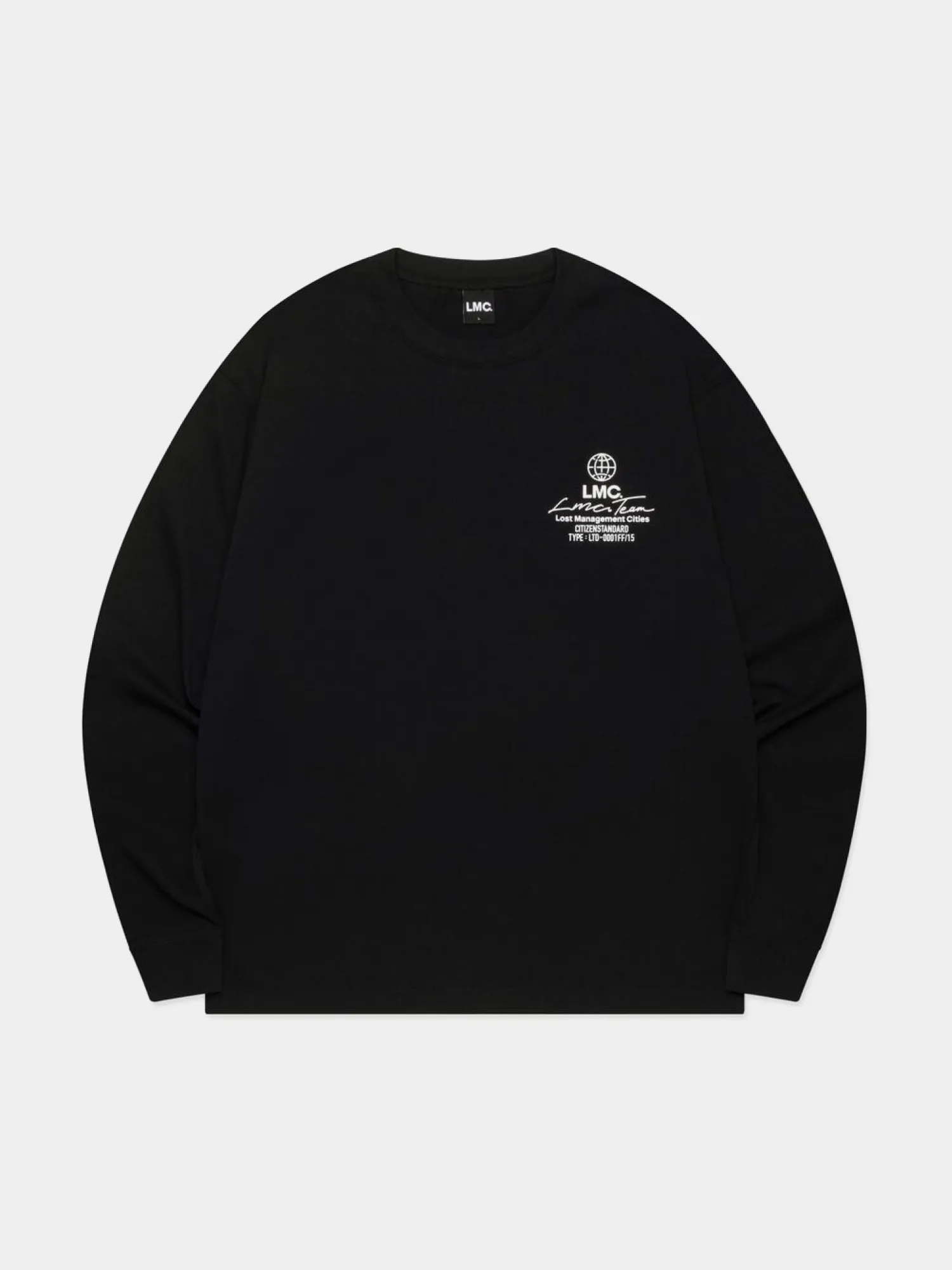 Лонгслив LMC Signature Globe Long Slv Tee Black