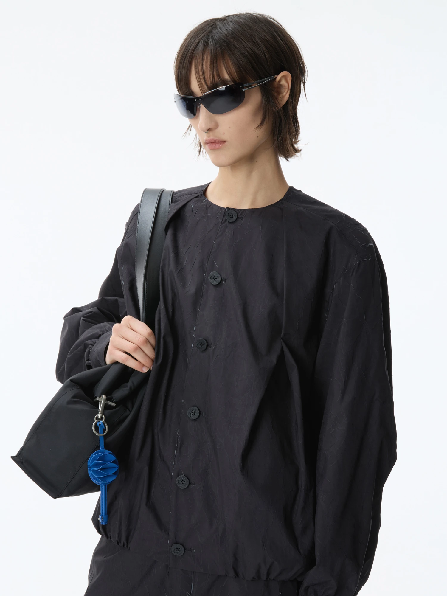 Овершот ADERERROR Laton Product. 6 Black