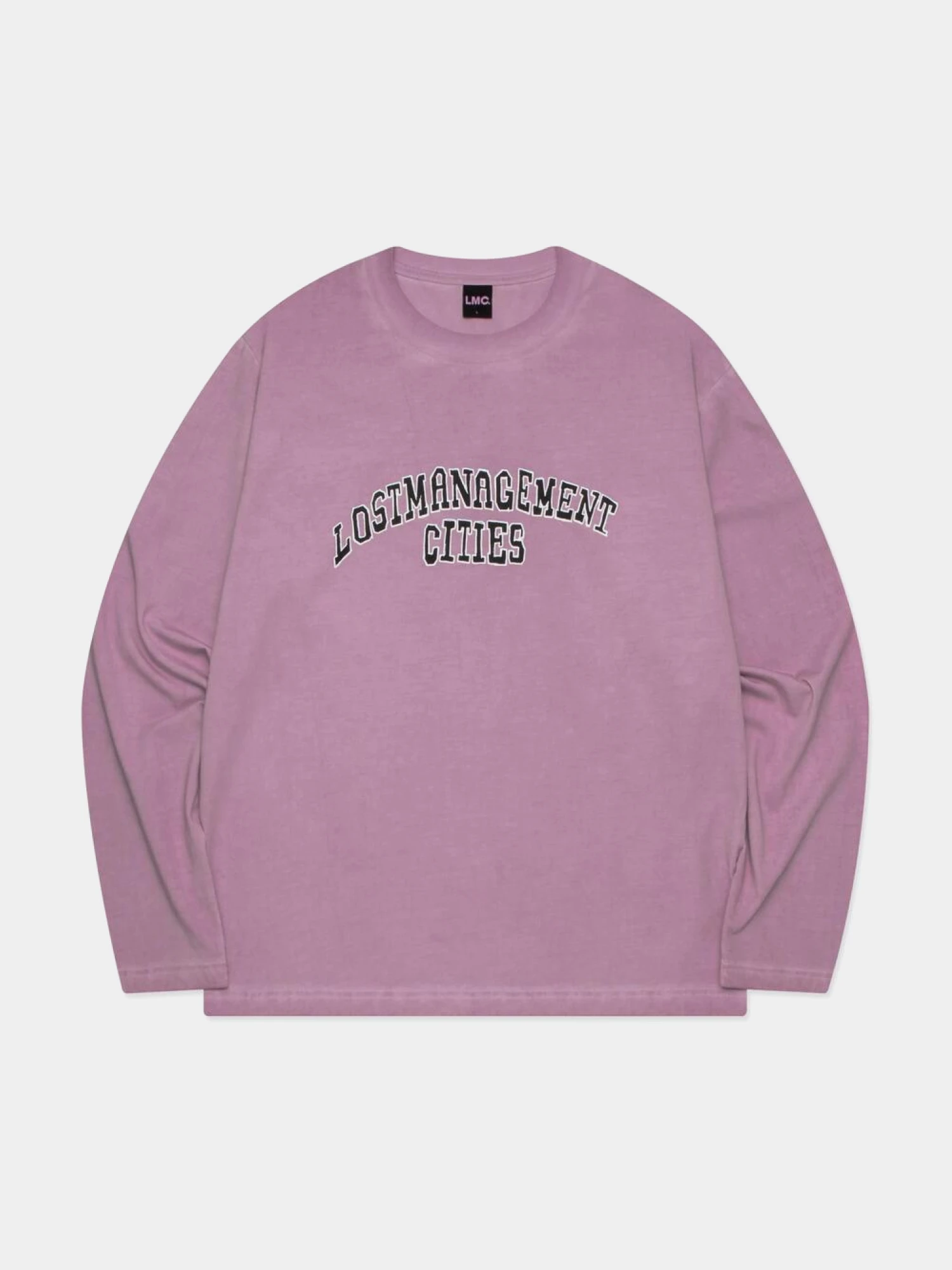 Лонгслив LMC Dyed Arch Fn Doodle Long Slv Pink