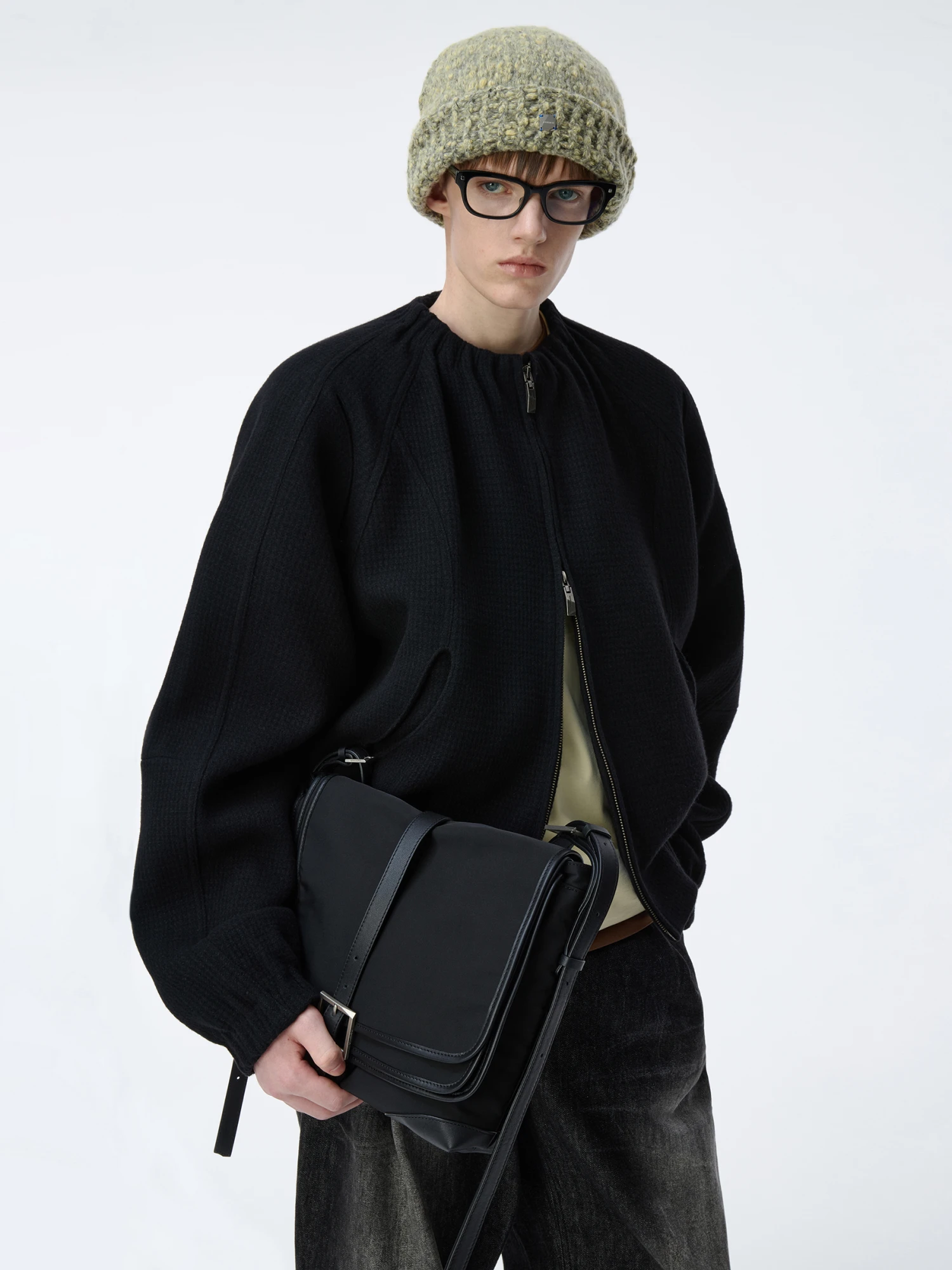 Сумка ADERERROR Posteo Cross Bag Product. 101 Black