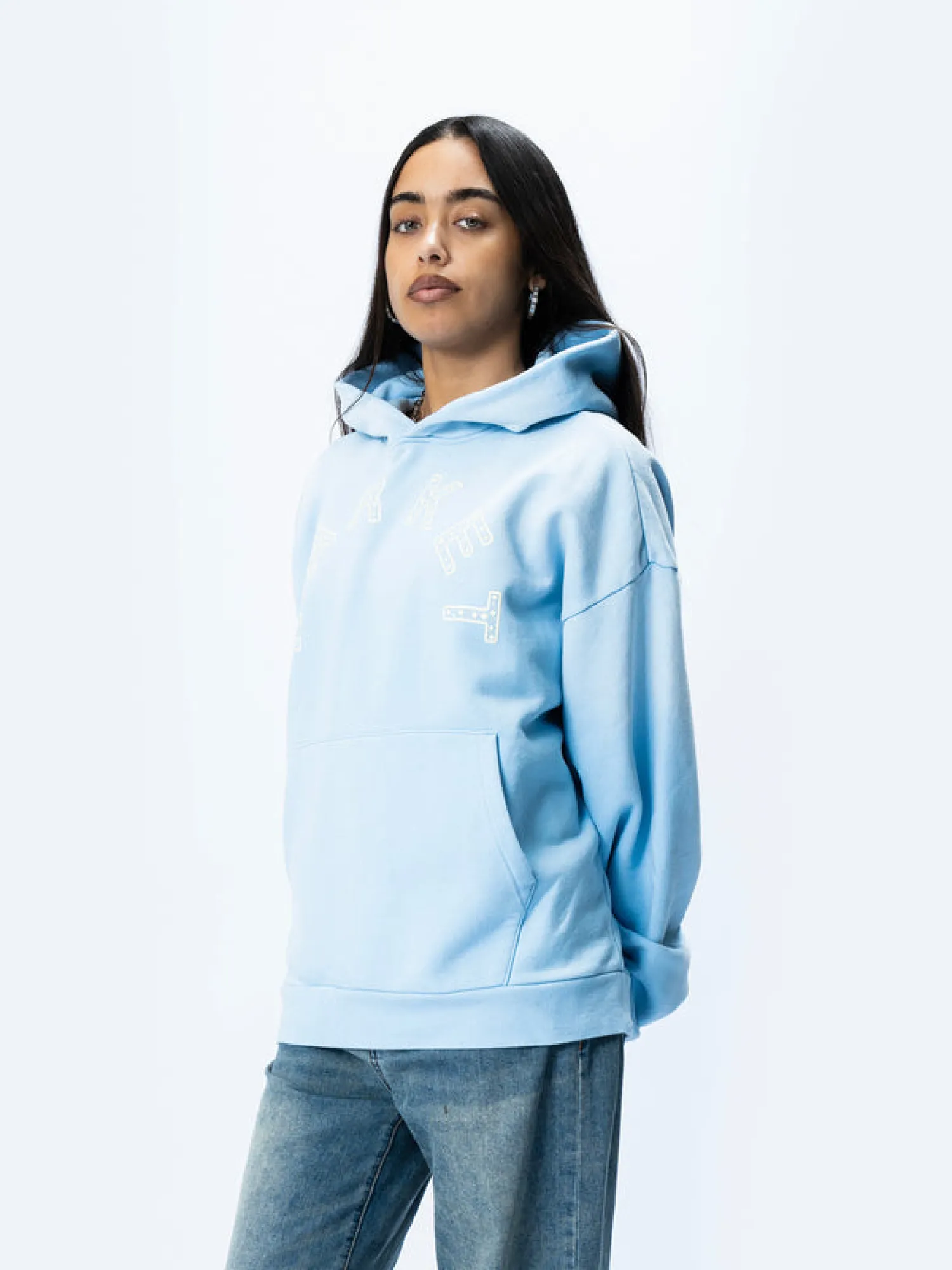 Худи MARKET STARRY ARC HOODIE Blue