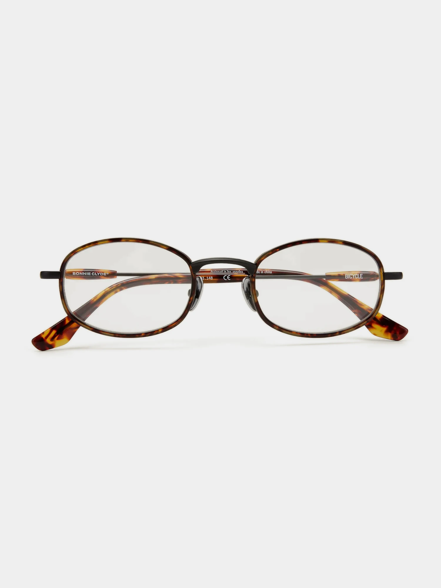 Очки Bonnie Clyde Bicycle Tortoise & Clear Lens