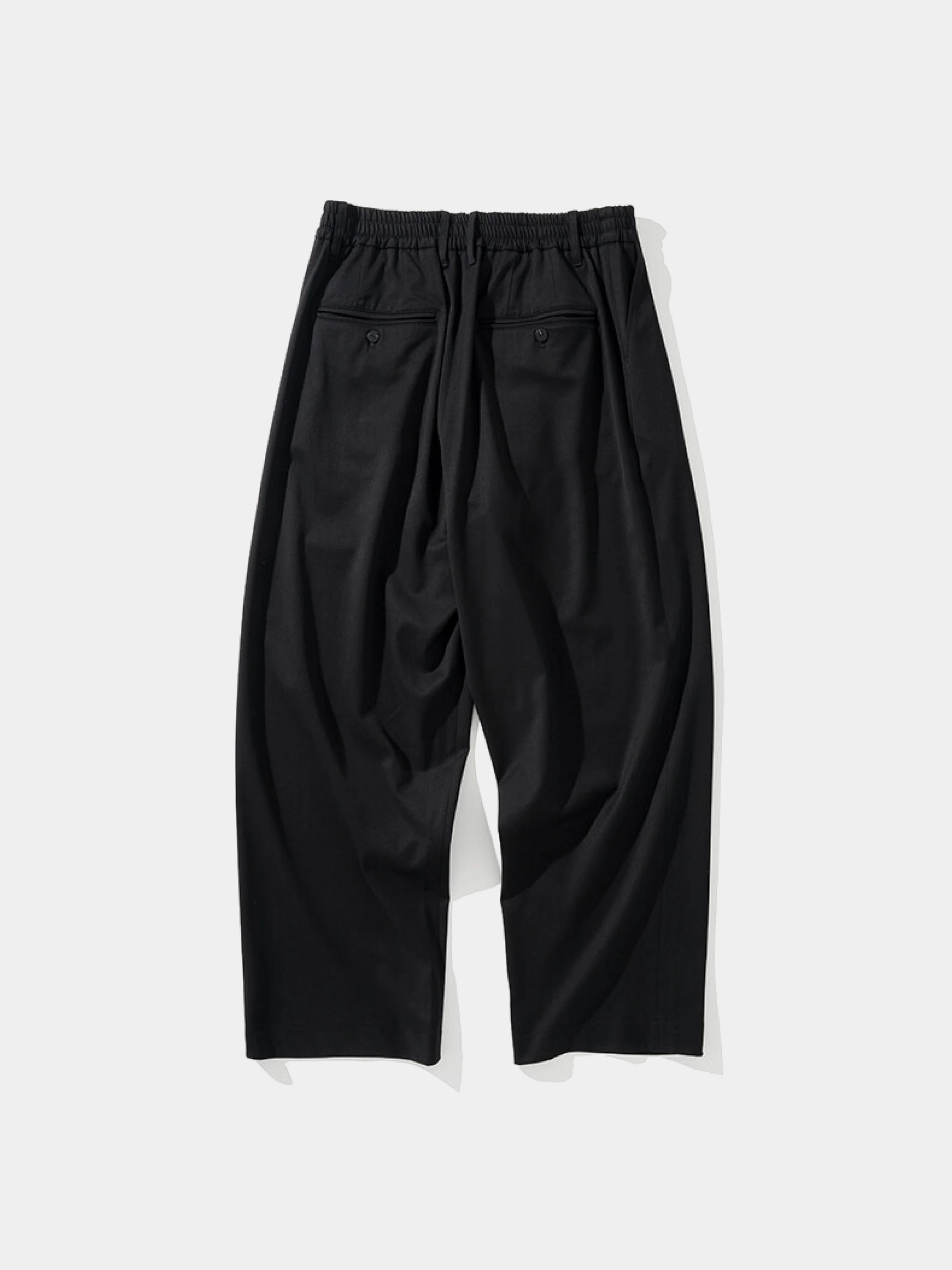 Брюки Uniform Bridge One Tuck Banding Slacks Black