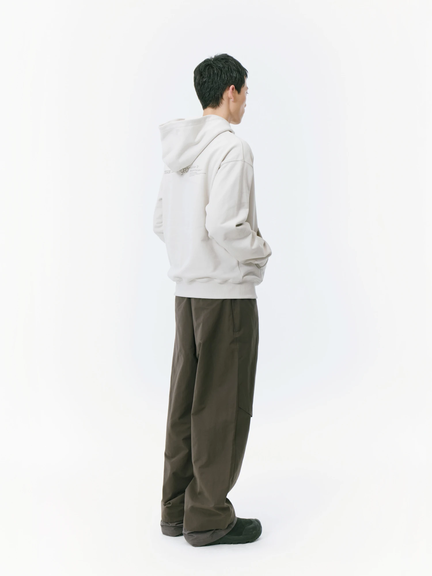 Худи SAN SAN GEAR Logo Hoodie Light Grey