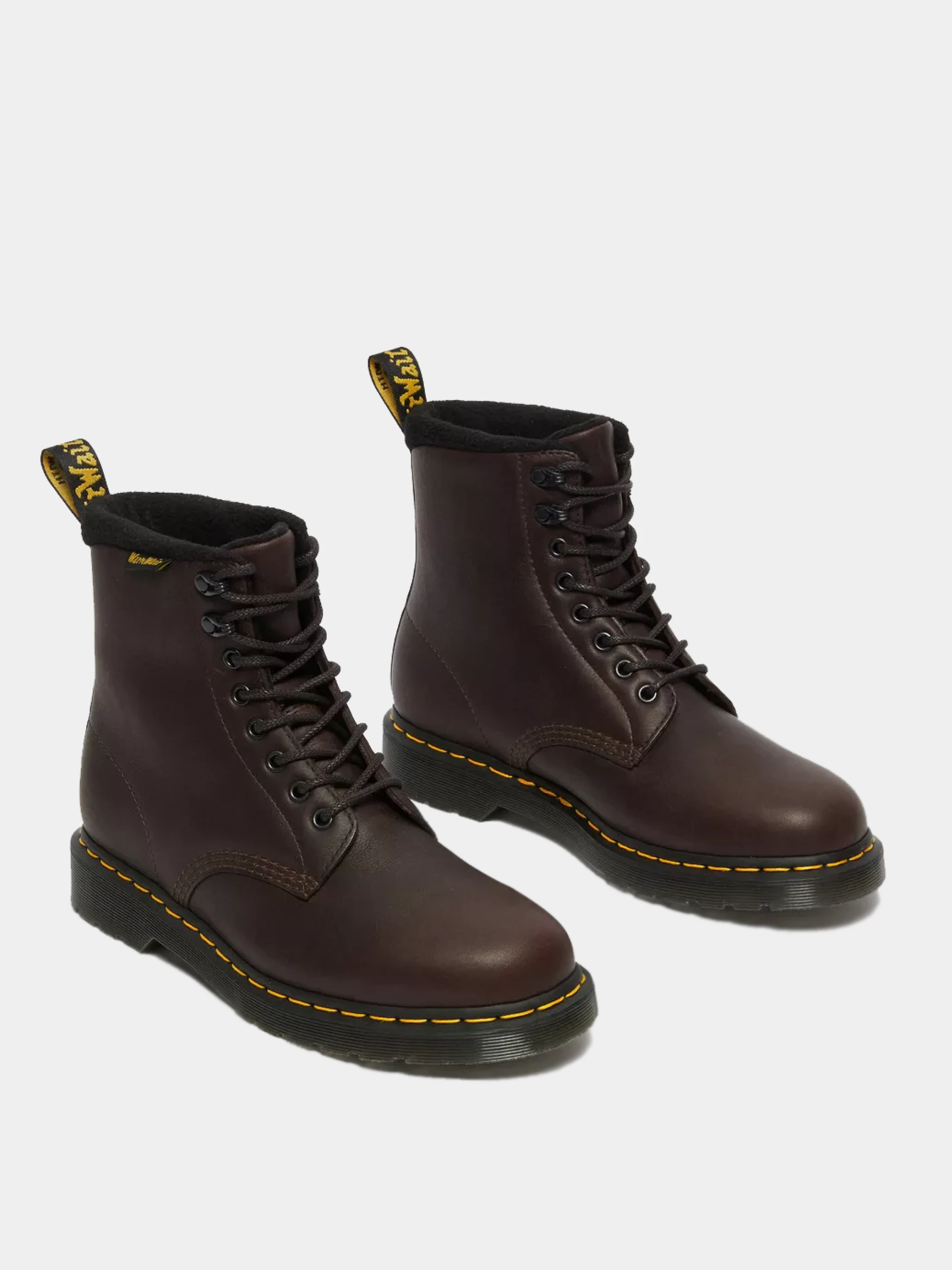 Ботинки Dr. Martens 1460 Warmwair Leather Lace Up Brown