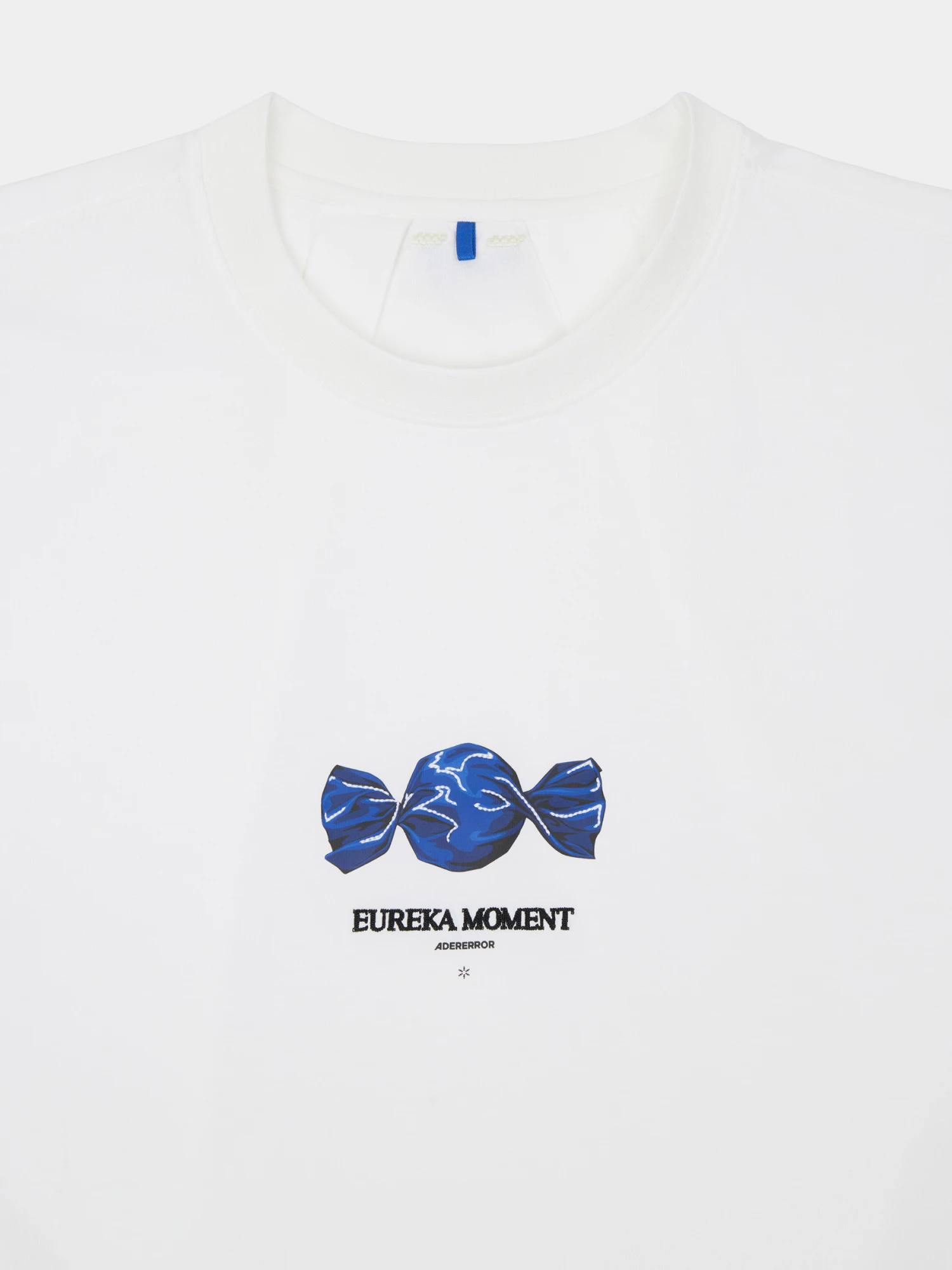 Футболка ADERERROR Lolly Product. 50 Off White