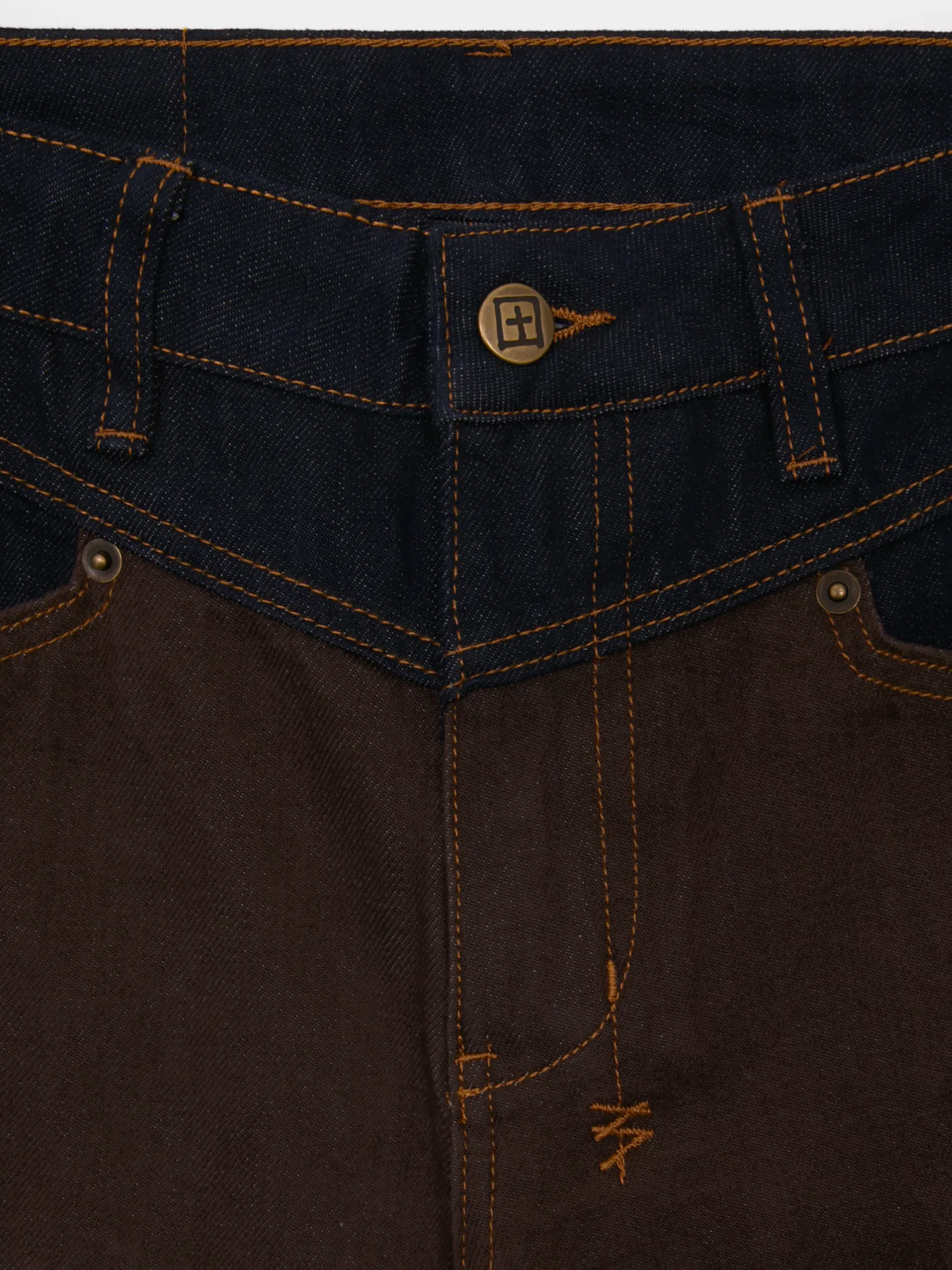 Женские джинсы Ksubi Barrel Original Spliced Denim